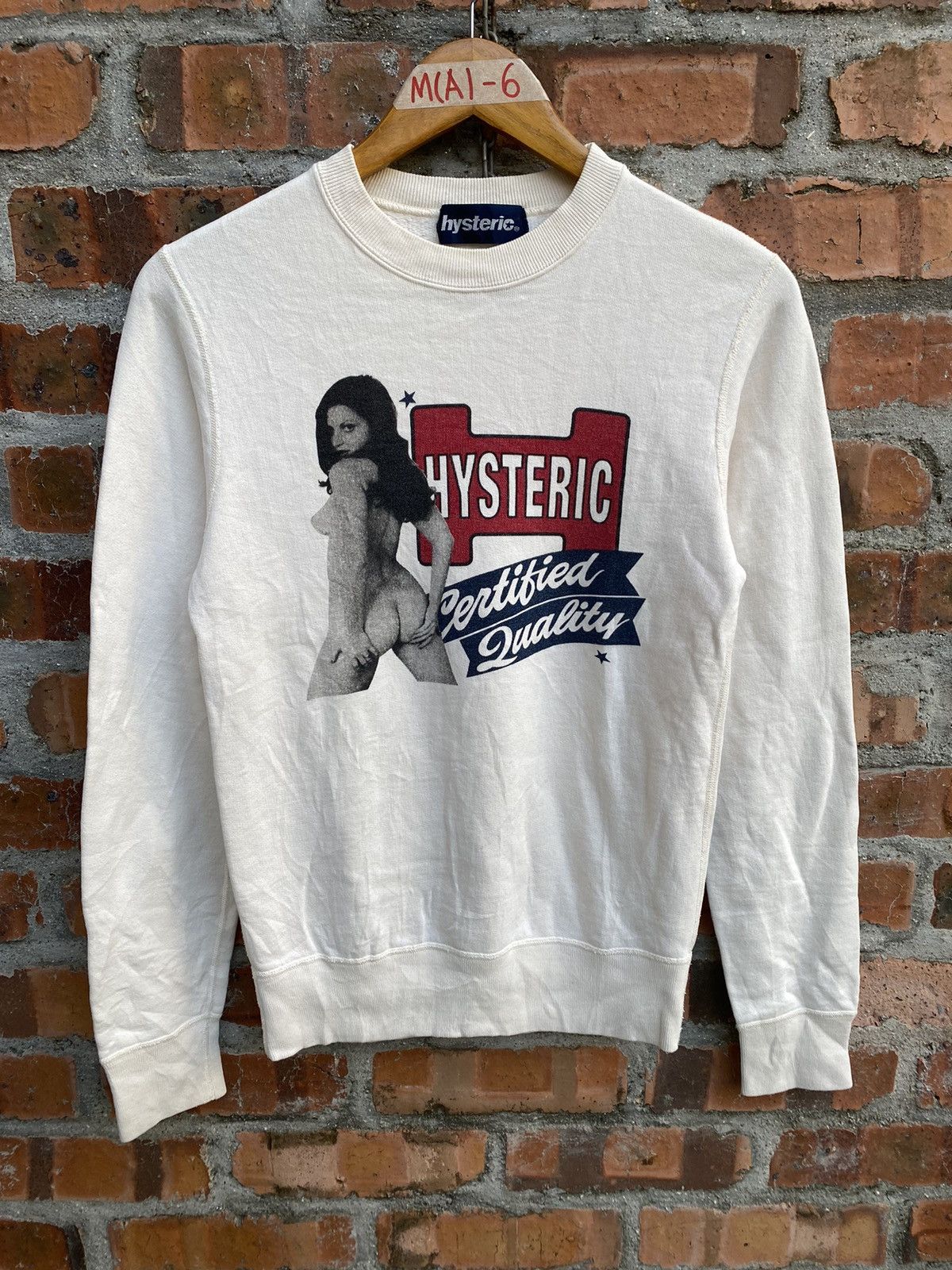 Hysteric Glamour 1990s Hysteric Naked Girl Sex Sweatshirt Size S / US 4 / IT 40 - 2 Thumbnail
