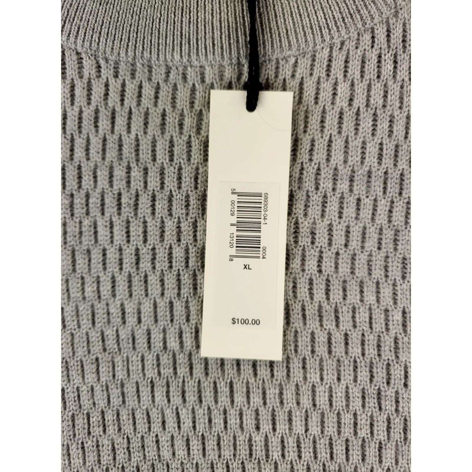 Banana Republic Banana Republic Sweater Gray Mens XL NWT Extra Fine Merino Pullover Size US XL / EU 56 / 4 - 3 Thumbnail