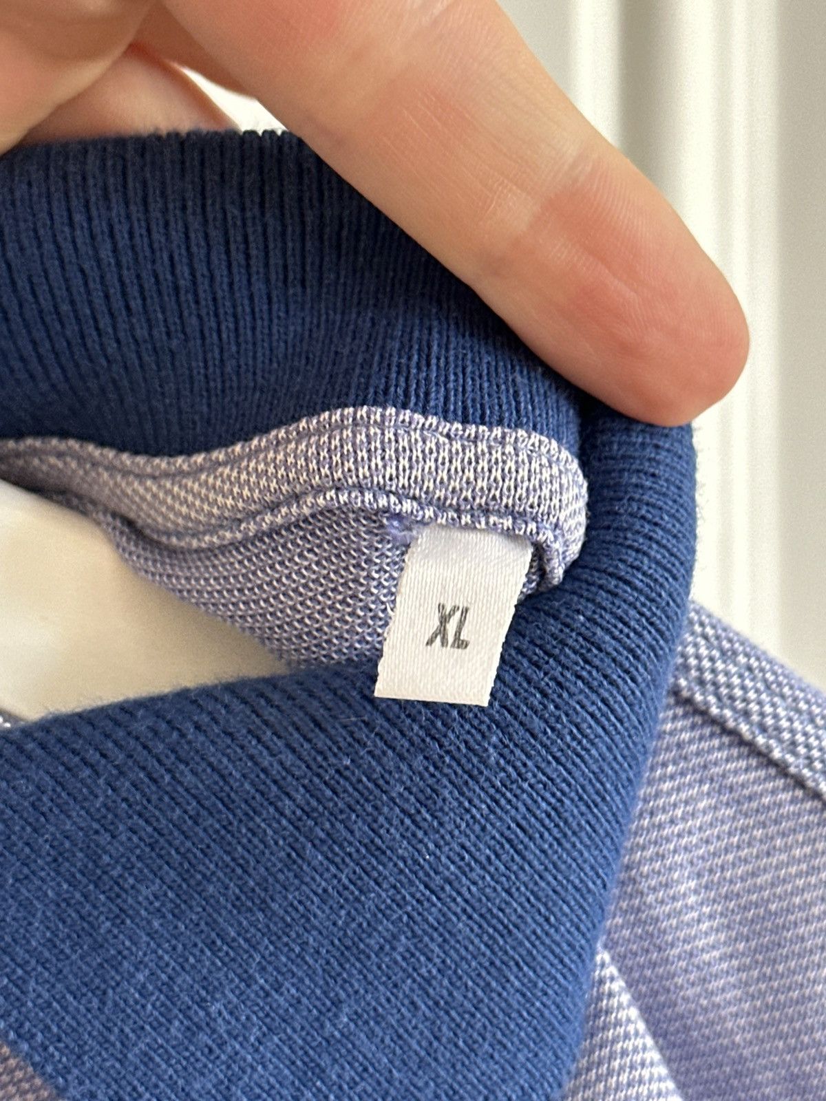 Ermenegildo Zegna Ermenegildo Zegna Yacting Vintage Luxuru Cropped 90s Polos Size US L / EU 52-54 / 3 - 8 Thumbnail