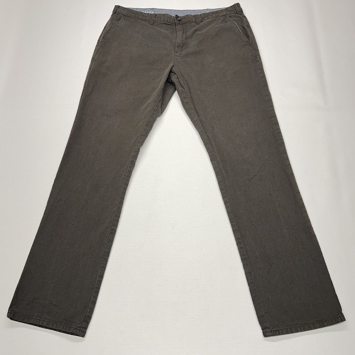 Bullhead Denim Co. Bullhead Pants Brown Skinny Straight Denim Co Cotton Skate Size US 34 / EU 50 - 1 Thumbnail