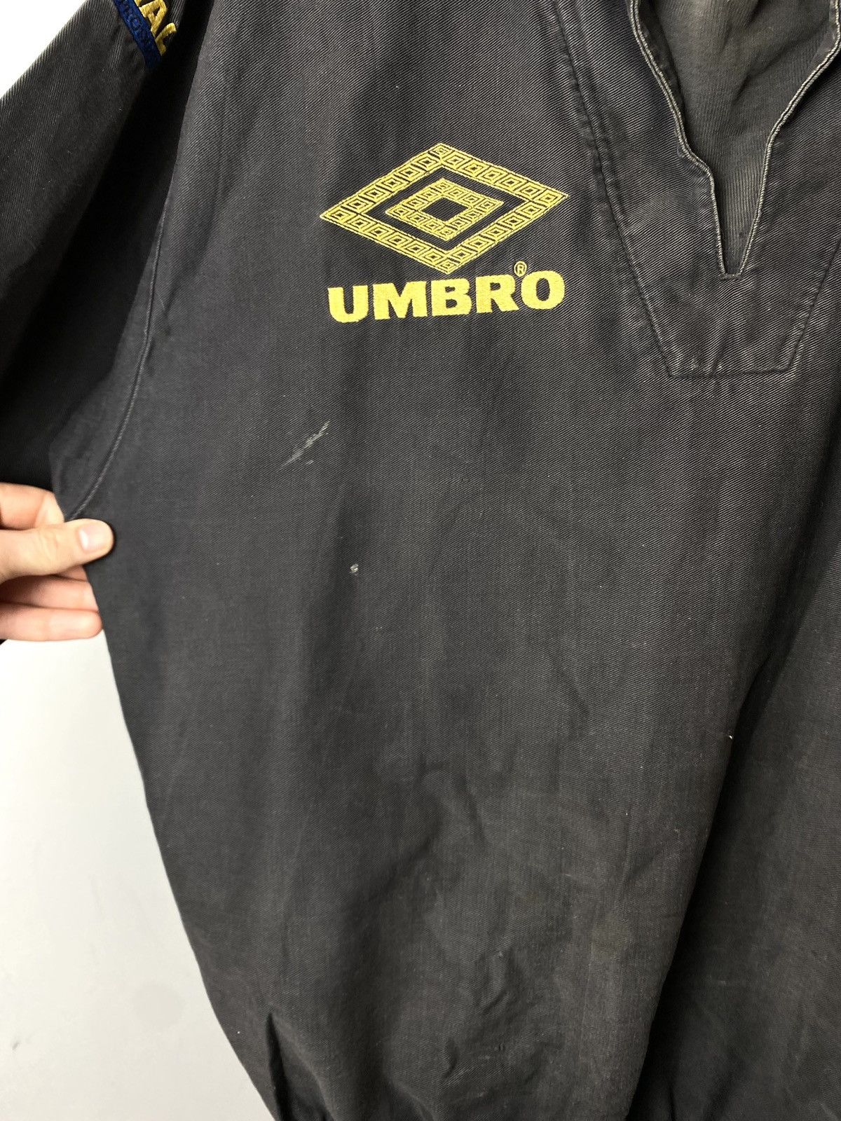 Rare! 1990s Vintage Umbro Pro Training Jacket Bomber Jersey