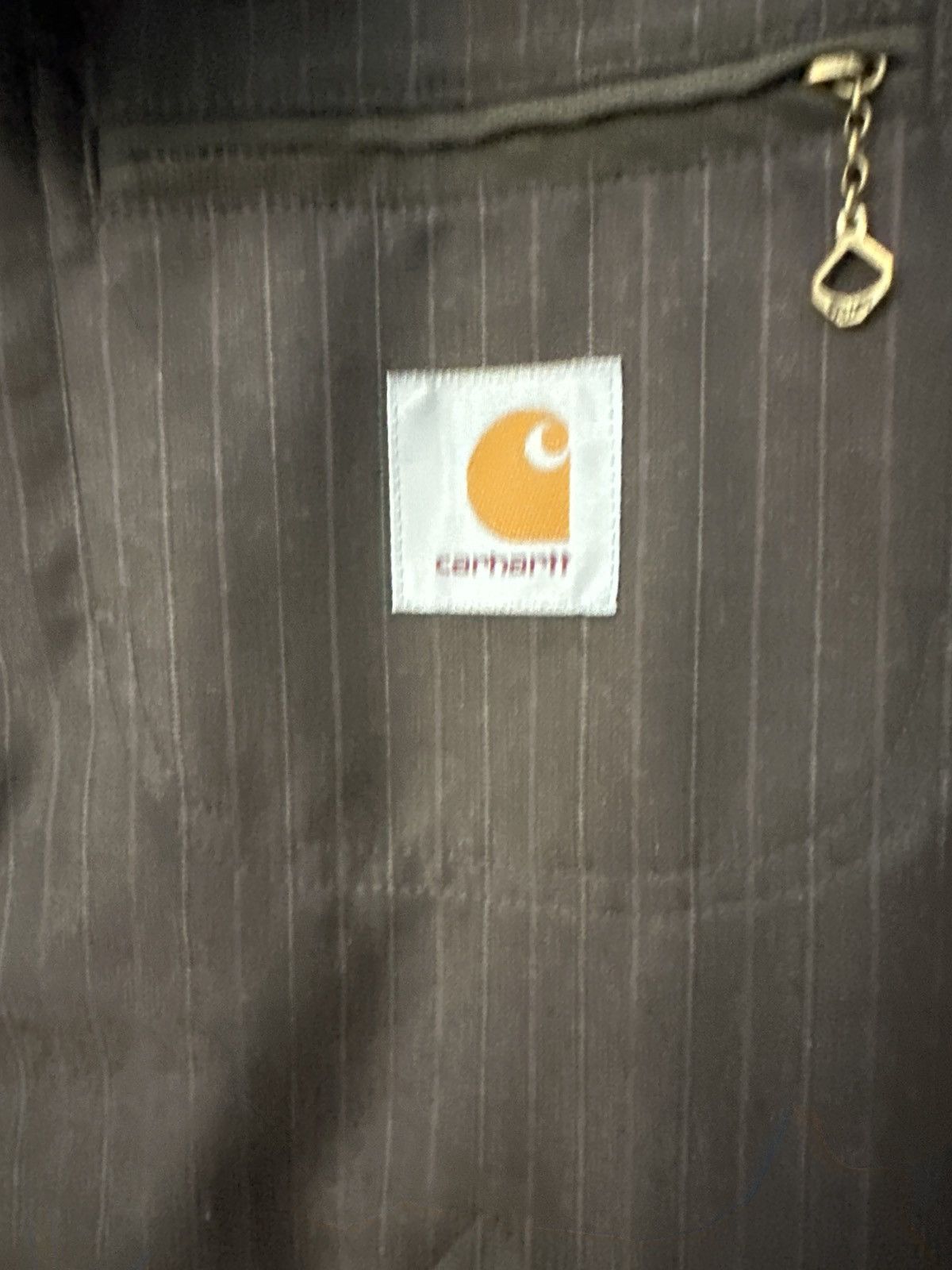 Carhartt × Junya Watanabe Junya Watanabe MAN x Carhartt Pinstripe Work Jacket Size US L / EU 52-54 / 3 - 5 Thumbnail