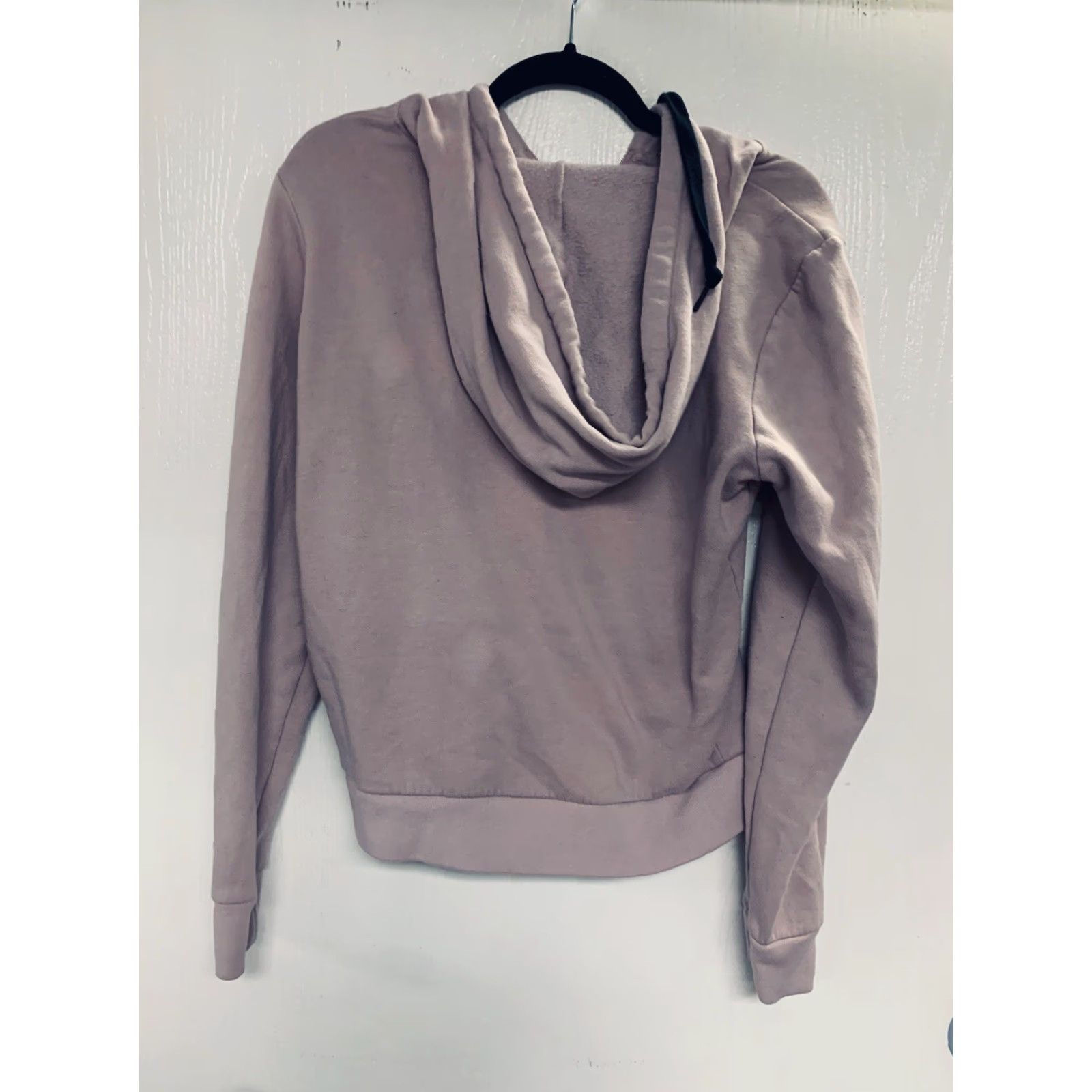 Pinko PINK Womens Hoodie Full Zip Jacket - Medium Pink Logo Full Zip Hooded Pockets Activewear Womens M Size M / US 6-8 / IT 42-44 - 3 Thumbnail