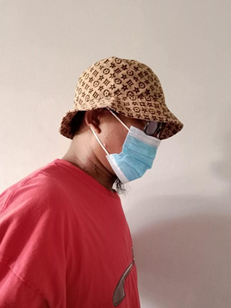 Japanese Brand Yamamoto bucket hat (LV monogram inspired) Size ONE SIZE - 2 Thumbnail