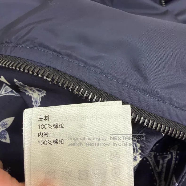 Louis Vuitton Louis Vuitton 25 navy blue double-faced assault jacket Size XXS / US 00 / IT 34 - 7 Thumbnail