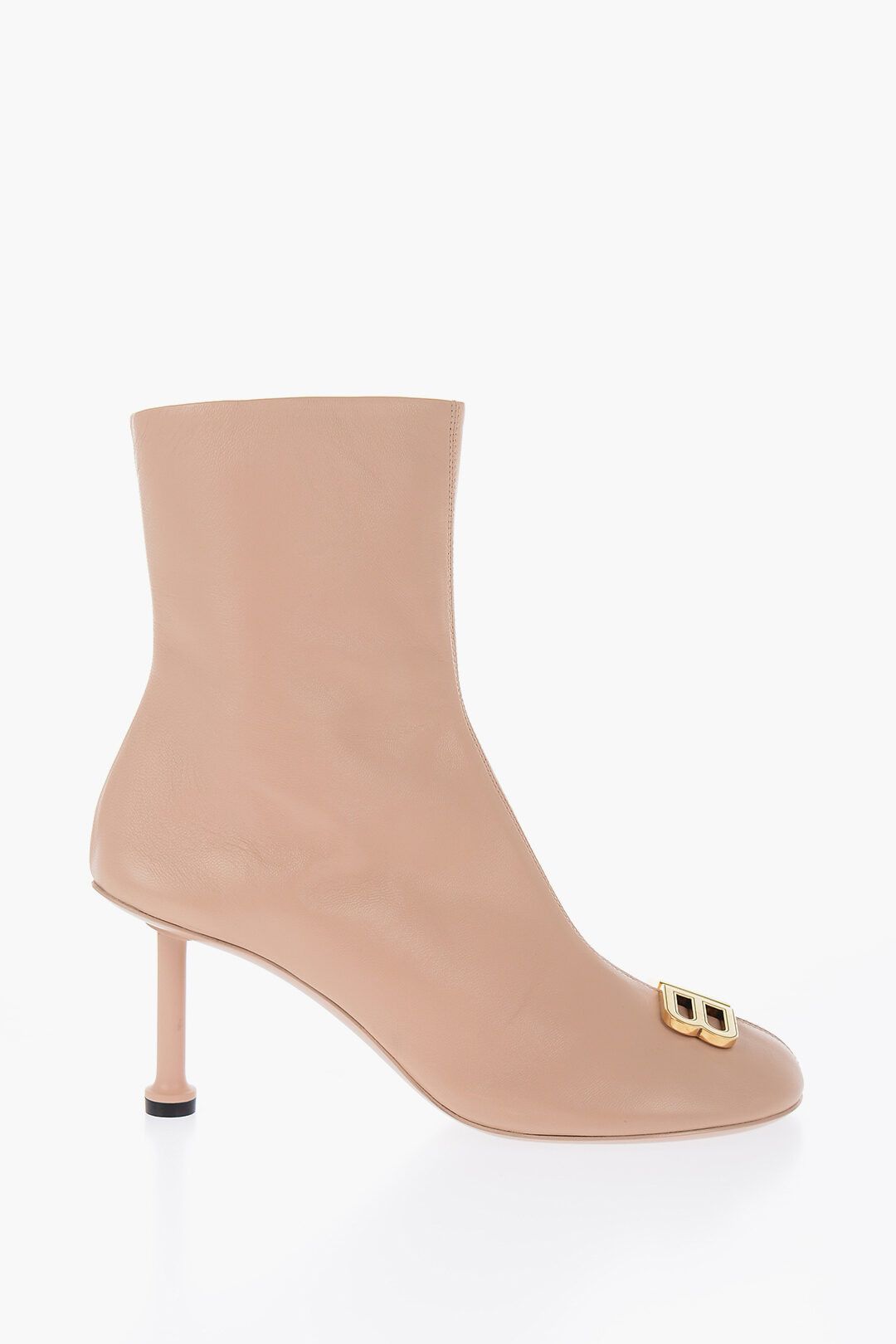 og1mm0524 Leather Groupie Boots in Beige