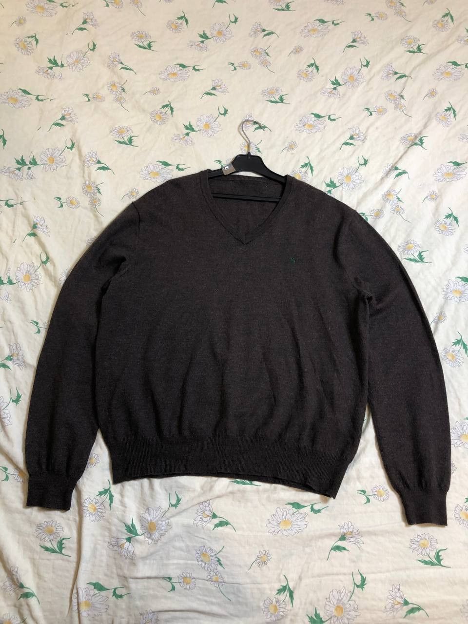Polo Ralph Lauren Vintage Polo by Ralph Lauren Men's V Neck Sweater Size US L / EU 52-54 / 3 - 1 Thumbnail