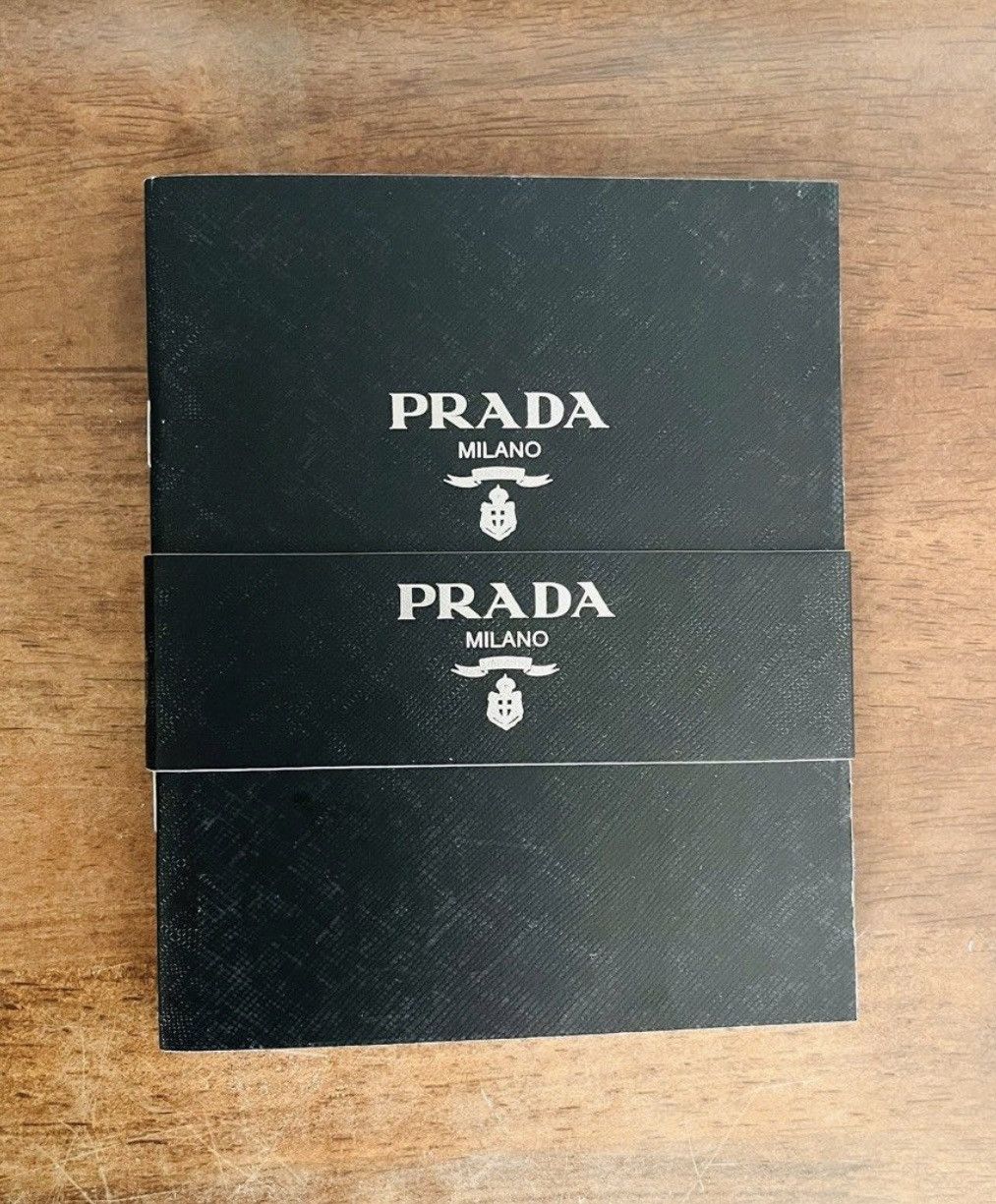 Prada 🔺Prada saffiano notebook sets of 3 Size ONE SIZE - 2 Thumbnail