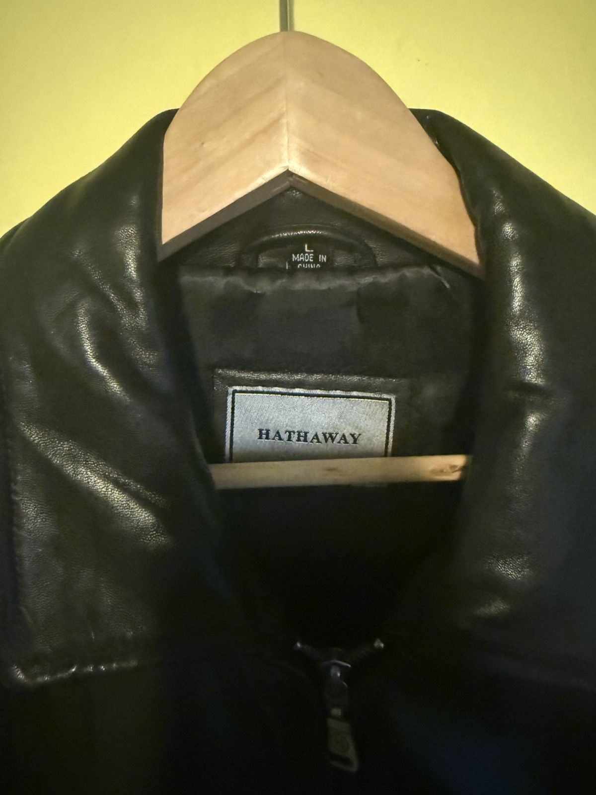 Hathaway Golf Vintage 90s Hathaway Leather Jacket Large Excellent Cond Size US L / EU 52-54 / 3 - 2 Thumbnail