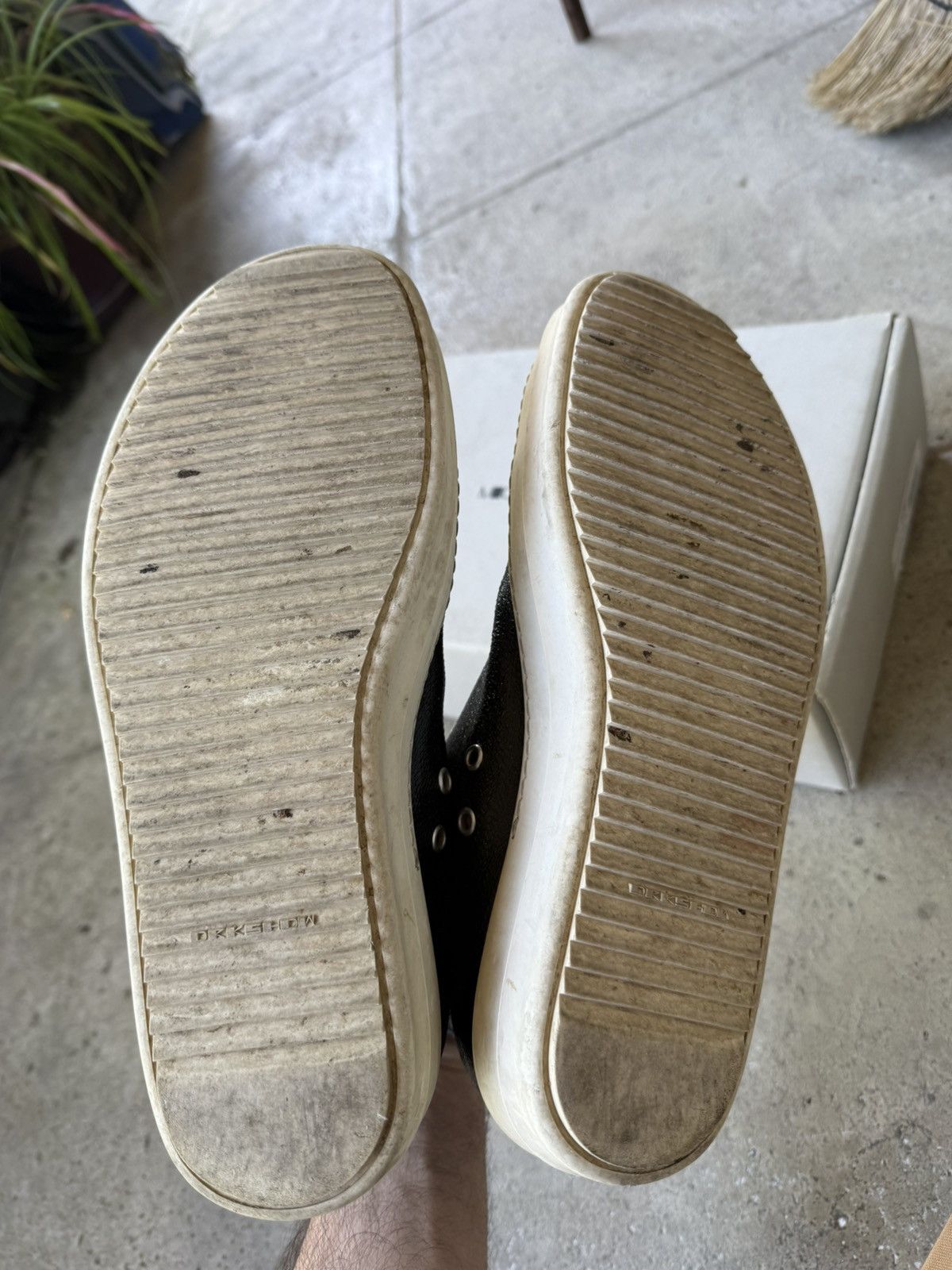 Rick Owens Drkshdw Rare Rick Owens Ramones Dark Shadow 44 In Sub Super Human Size US 10.5 / EU 43-44 - 16 Thumbnail