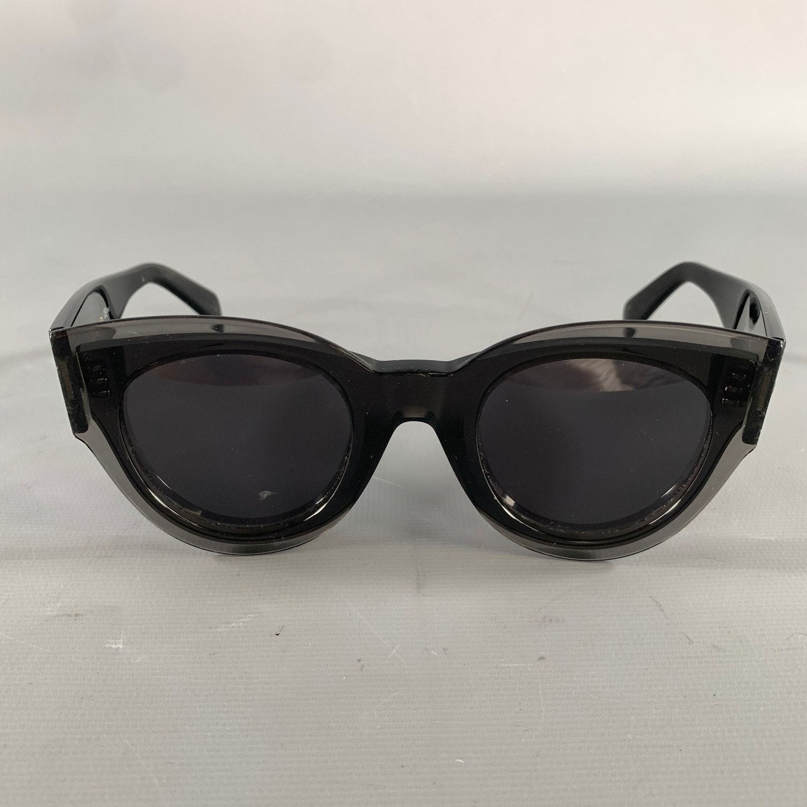Celine CELINE Grey Acetate Sunglasses Size ONE SIZE - 1 Thumbnail