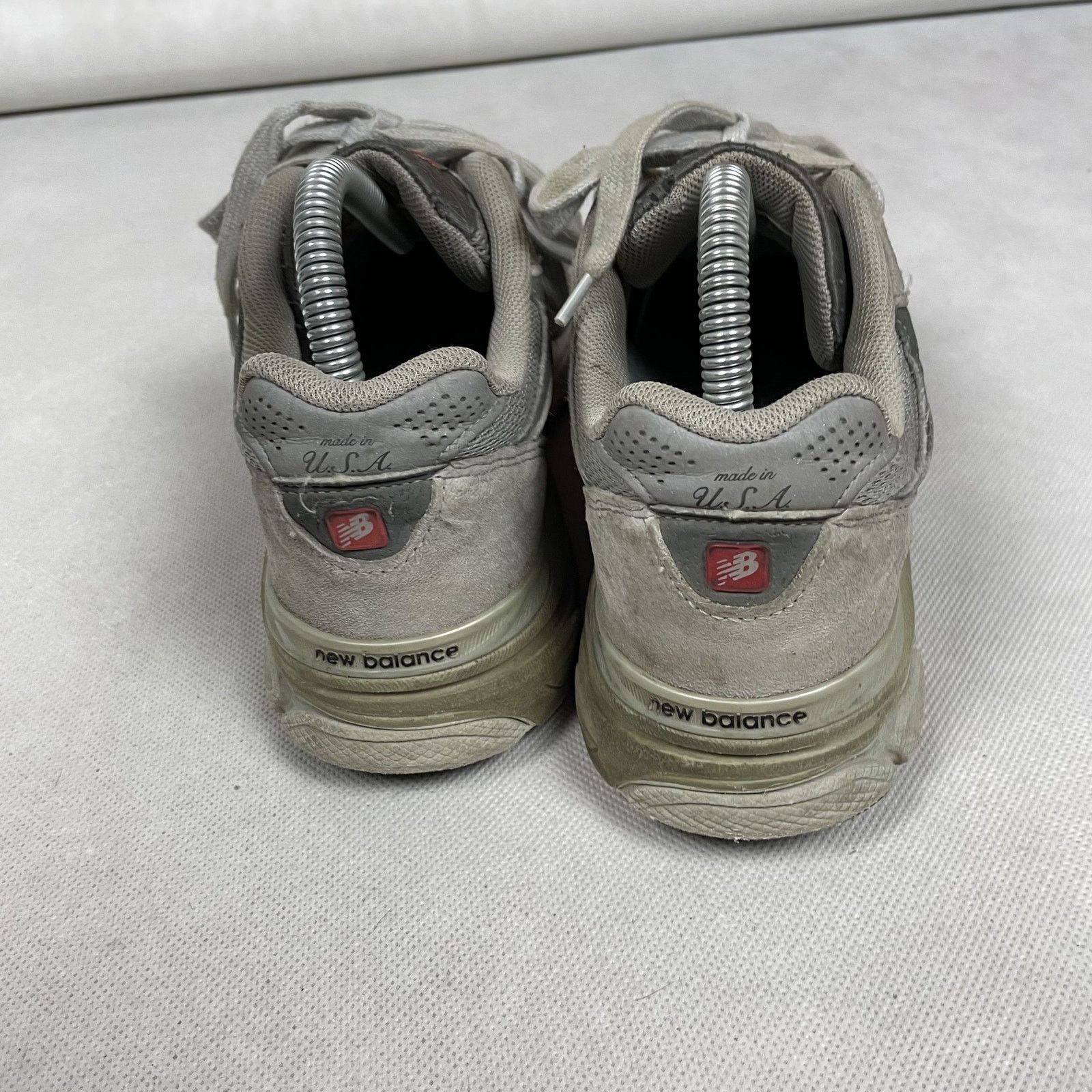 New Balance New Balance Gray Leather Lace Up Athletic Sneaker Shoes Size US 6 / IT 36 - 11 Thumbnail
