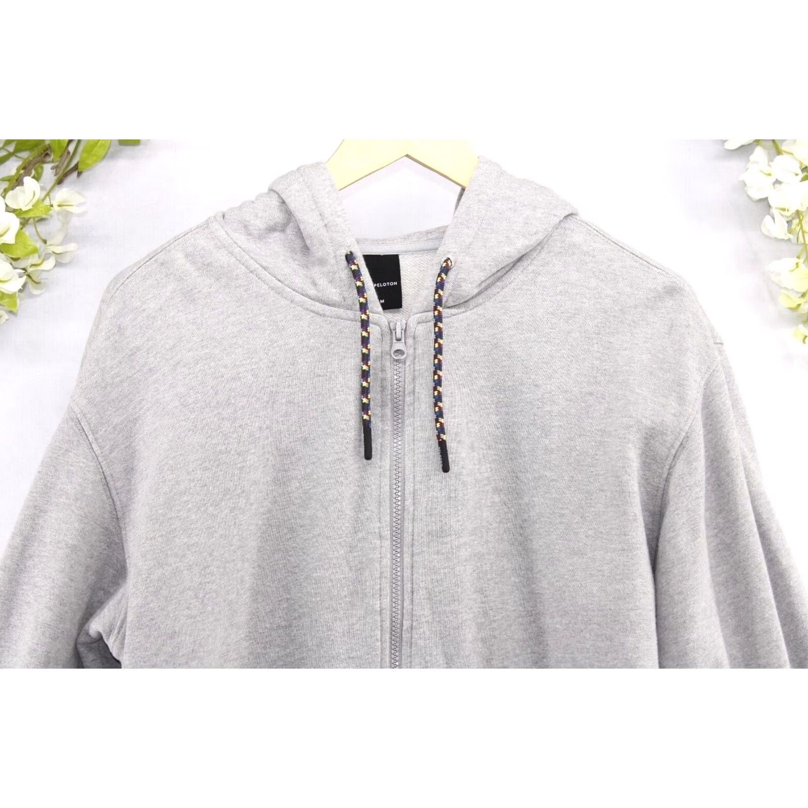 Vintage Peloton Men’s Full Zip Hoodie Sweatshirt Grey Graphic Print Sz M Shirt Hoodie Mens XS? Size US M / EU 48-50 / 2 - 4 Thumbnail
