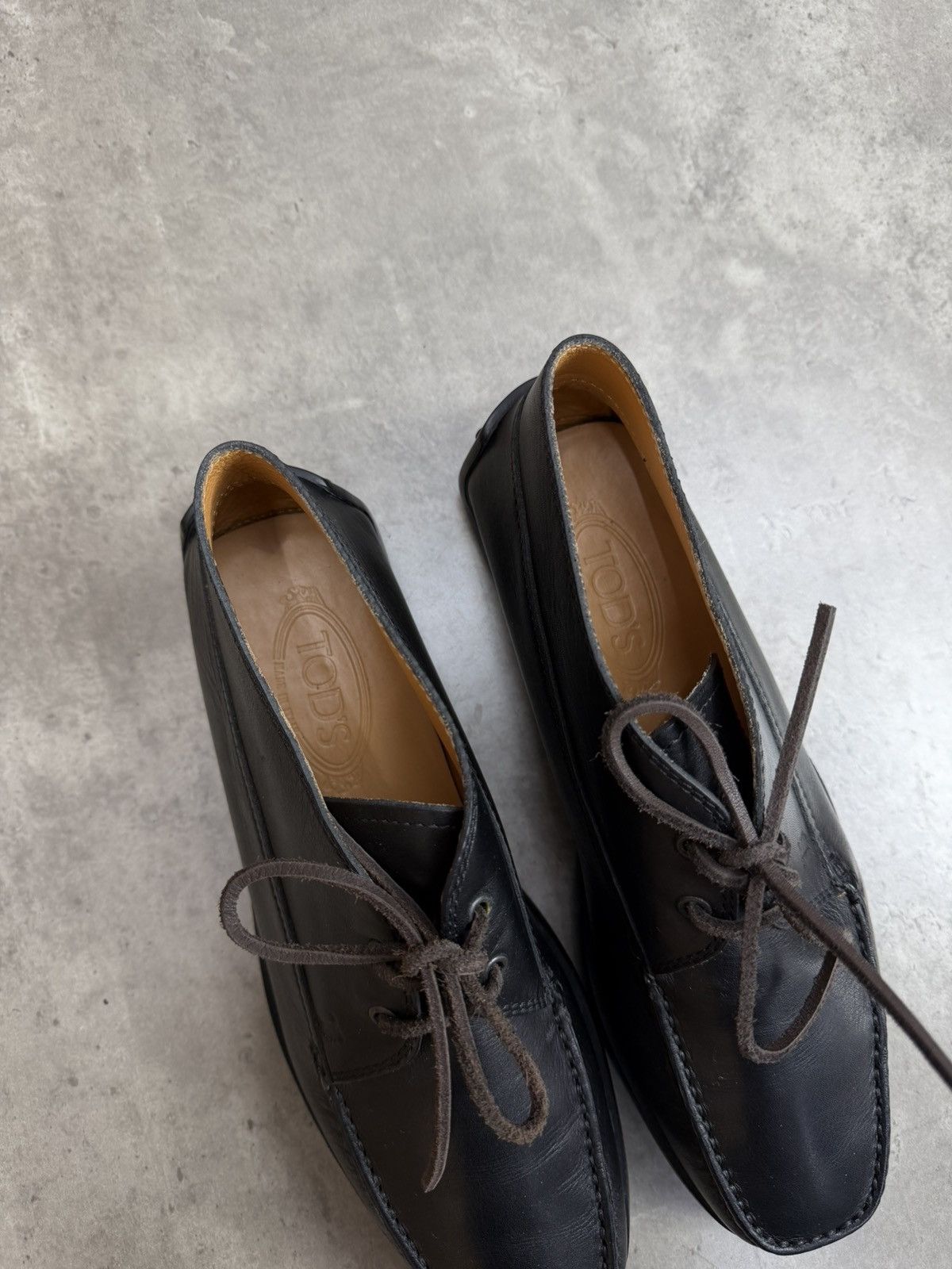Tod's Tod’s Leather Driving Shoes Black Moccasins Size Uk 8 1/2 Size US 9.5 / EU 42-43 - 11 Thumbnail