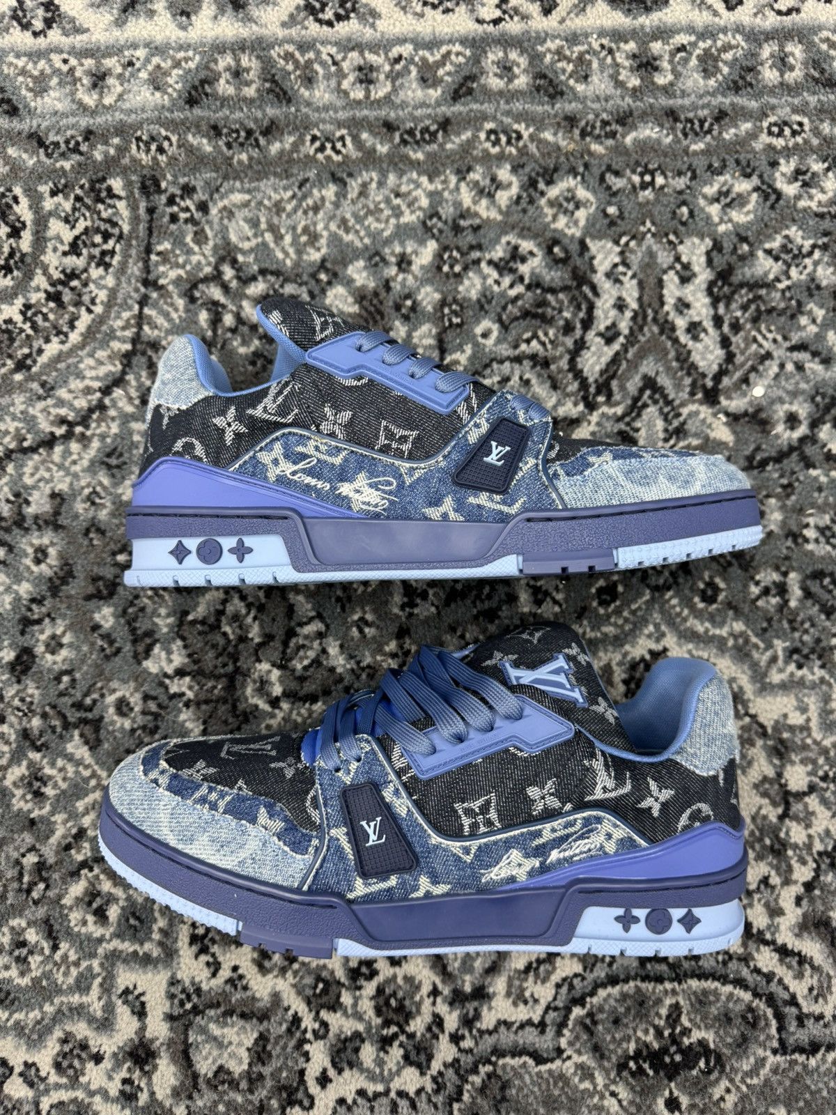 Louis Vuitton Louis Vuitton denim trainers Size US 9 / EU 42 - 1 Thumbnail