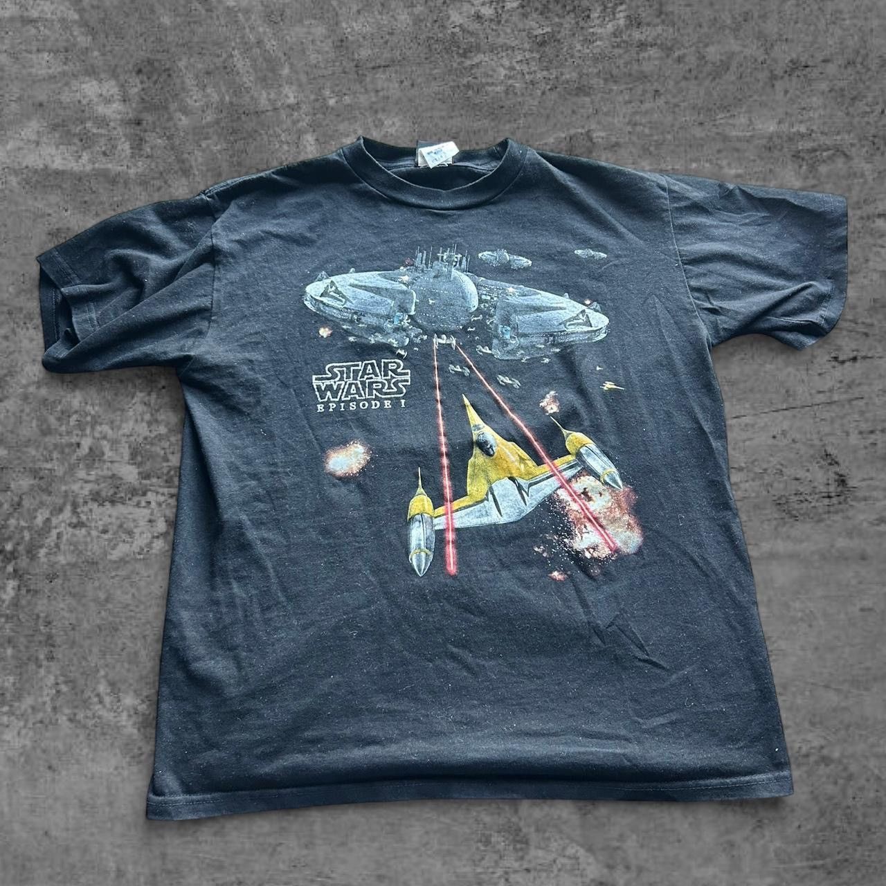 Star Wars Vintage starwars tie fighter episode 1 tee size medium Size US M / EU 48-50 / 2 - 1 Thumbnail