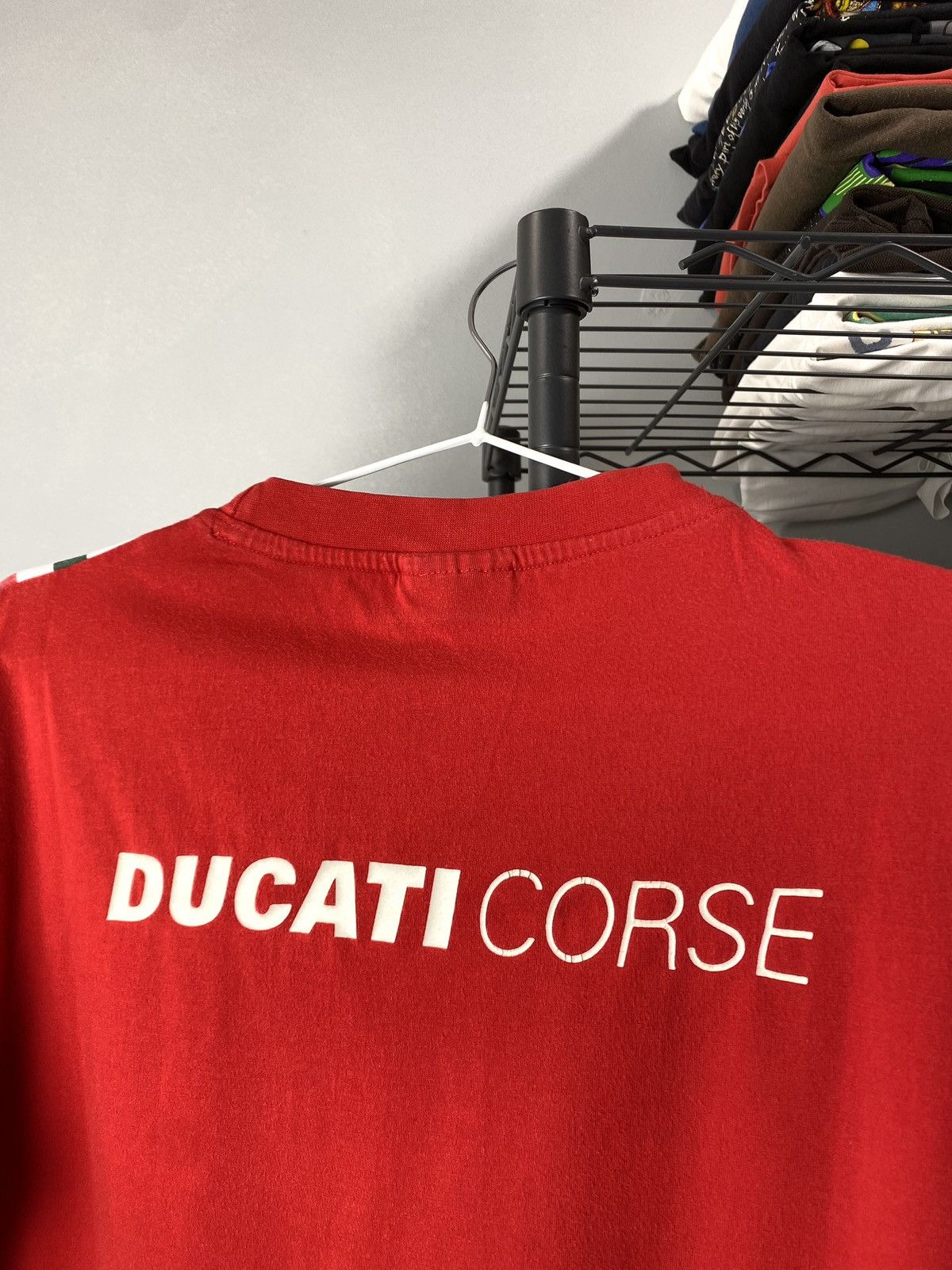 Ducati Vintage 90’s Ducati Corse Racing T Shirt Suzuki Honda Size US M / EU 48-50 / 2 - 7 Thumbnail