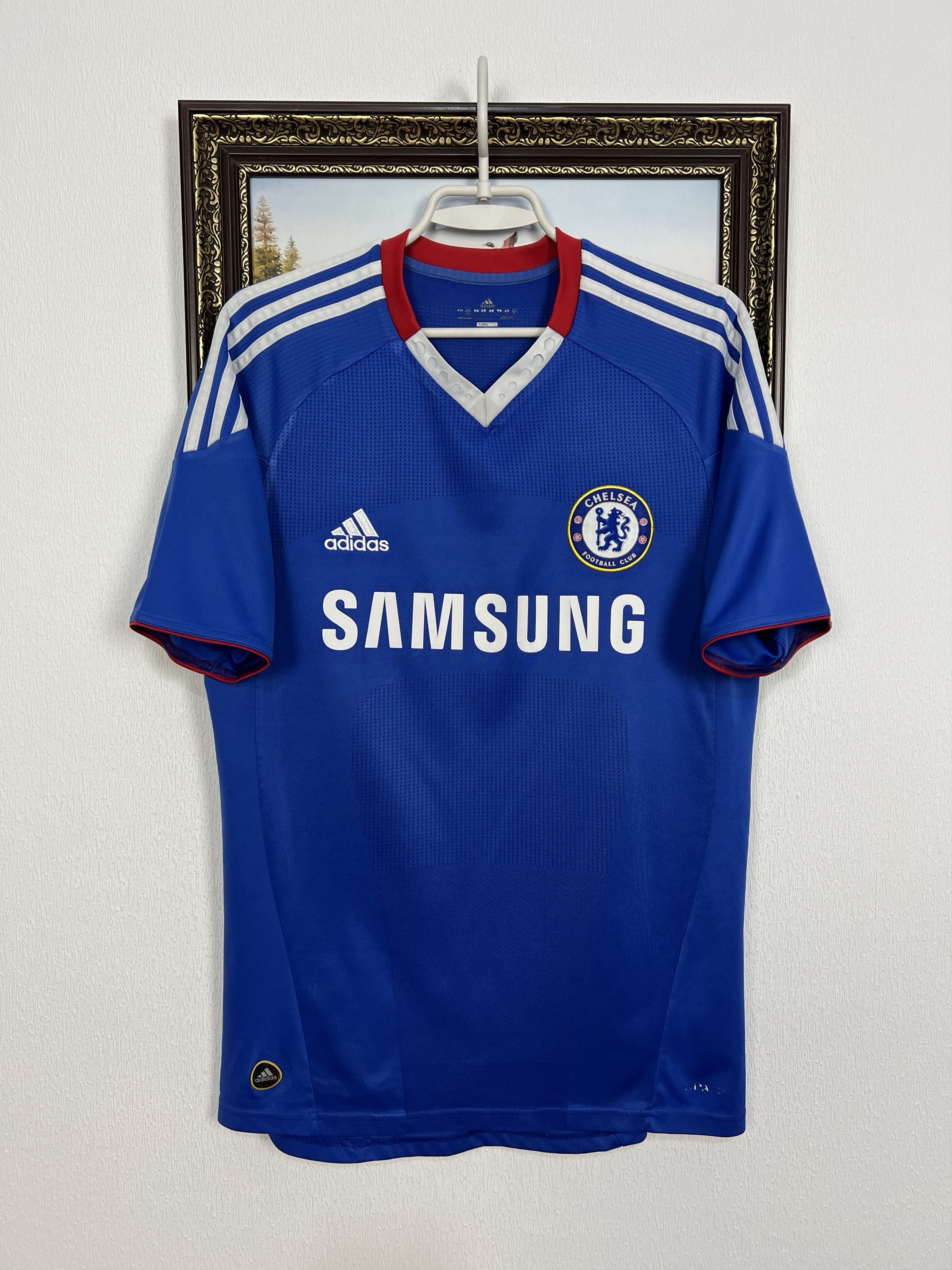 Adidas Chelsea Home football shirt 2010 Soccer Adidas Jersey Trikot Size US S / EU 44-46 / 1 - 1 Thumbnail