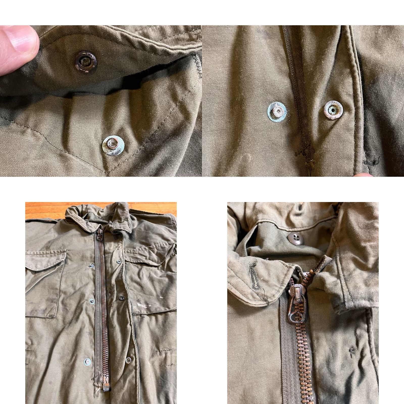 Vintage VINTAGE Condor Military Jacket OG-107 Medium Regular Green Size US M / EU 48-50 / 2 - 8 Thumbnail