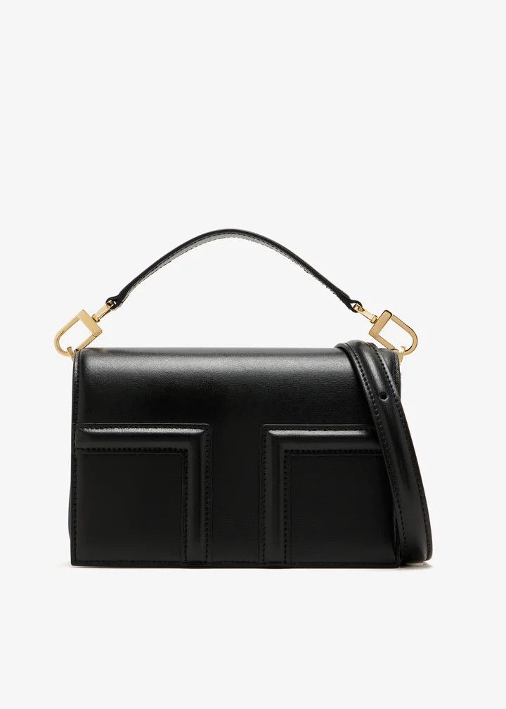 Toteme os11x0726 Size: OS / T-Flap Mini Bag in Black Size ONE SIZE - 1 Thumbnail
