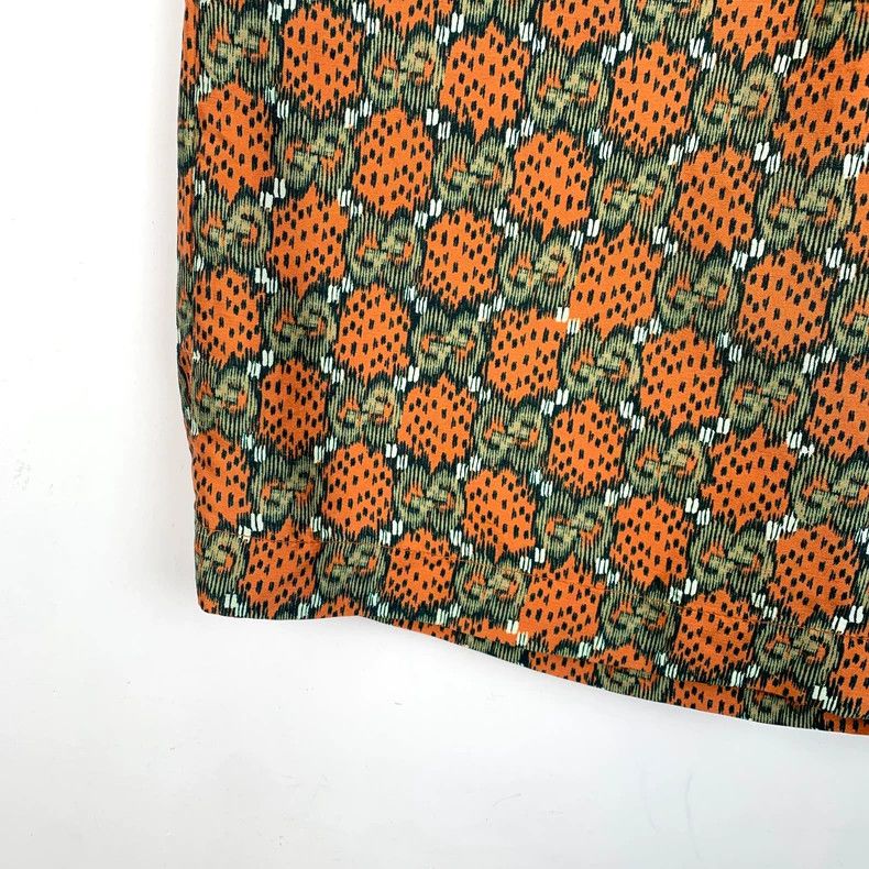 Gucci Gucci Color-blocked mulberry silk double G full-print logo Size US 28 / EU 44 - 4 Thumbnail