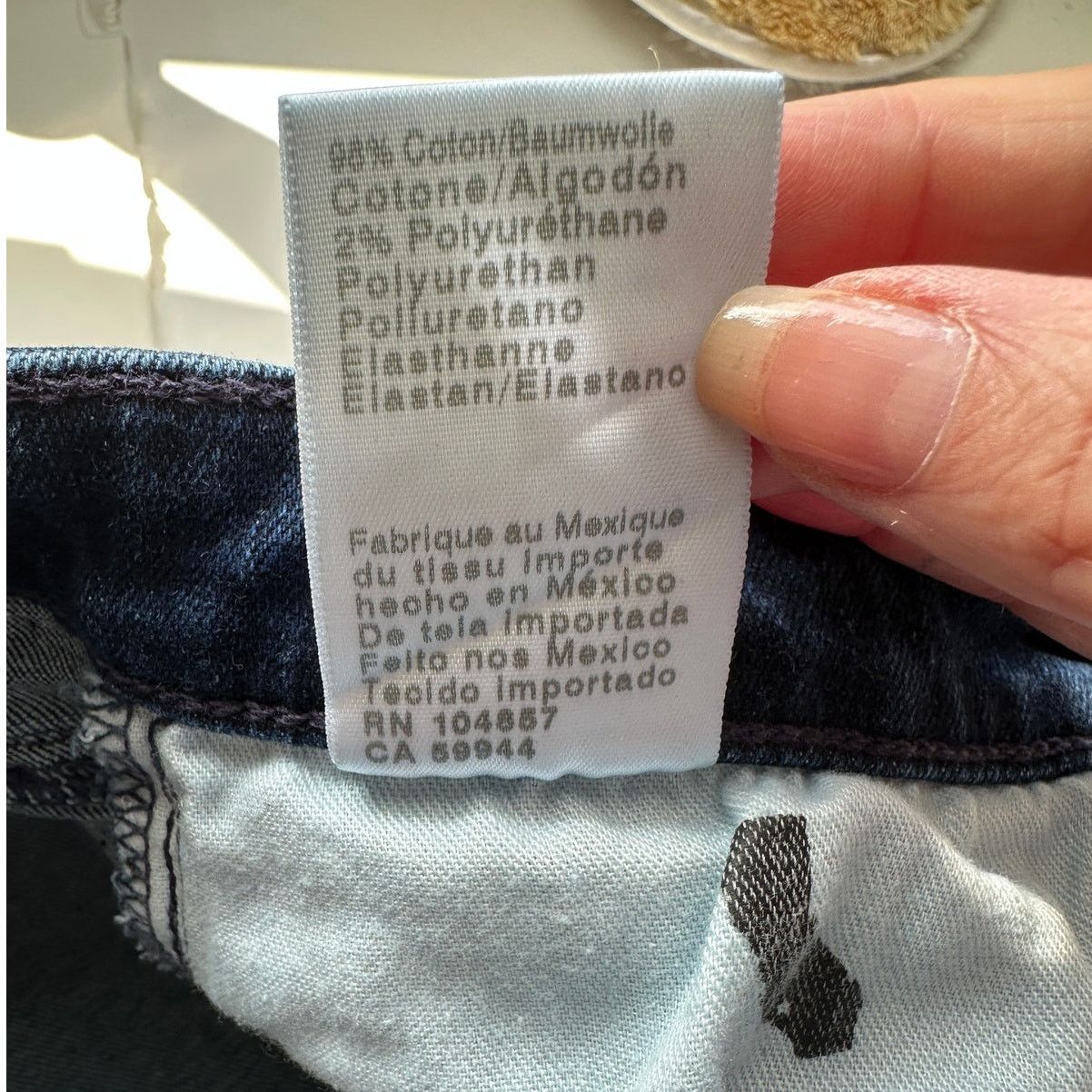 AG Adriano Goldschmied AG Jeans Prima Ankle Dark Wash Women’s US 31 Cigarette Leg Size 31" - 8 Thumbnail