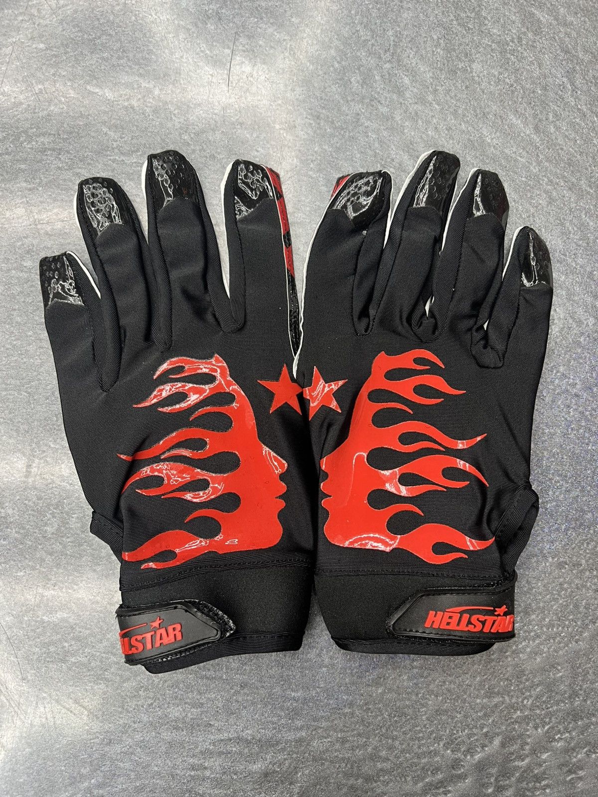 HELLSTAR Hellstar Football Gloves Size 32 - 1 Thumbnail
