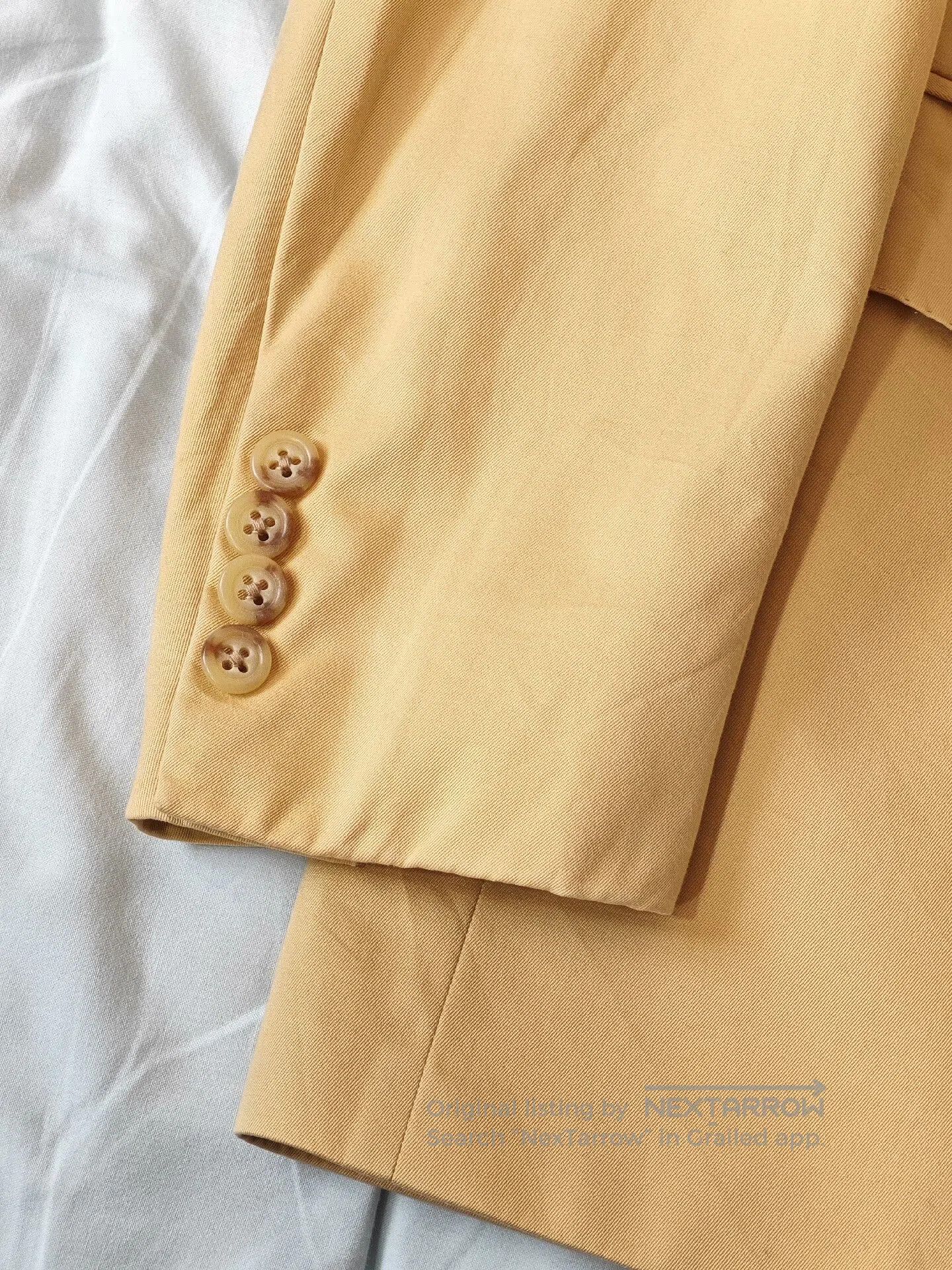 Polo Ralph Lauren Polo Ralph Lauren Beige Cotton Blazer. Size US M / EU 48-50 / 2 - 3 Thumbnail