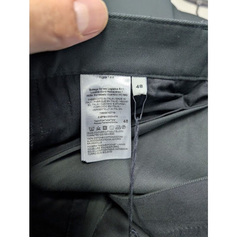 Bottega Veneta o1rshd1 Relaxed-Fit Cotton Twill Trousers Pant in Camping Size US 32 / EU 48 - 18 Thumbnail