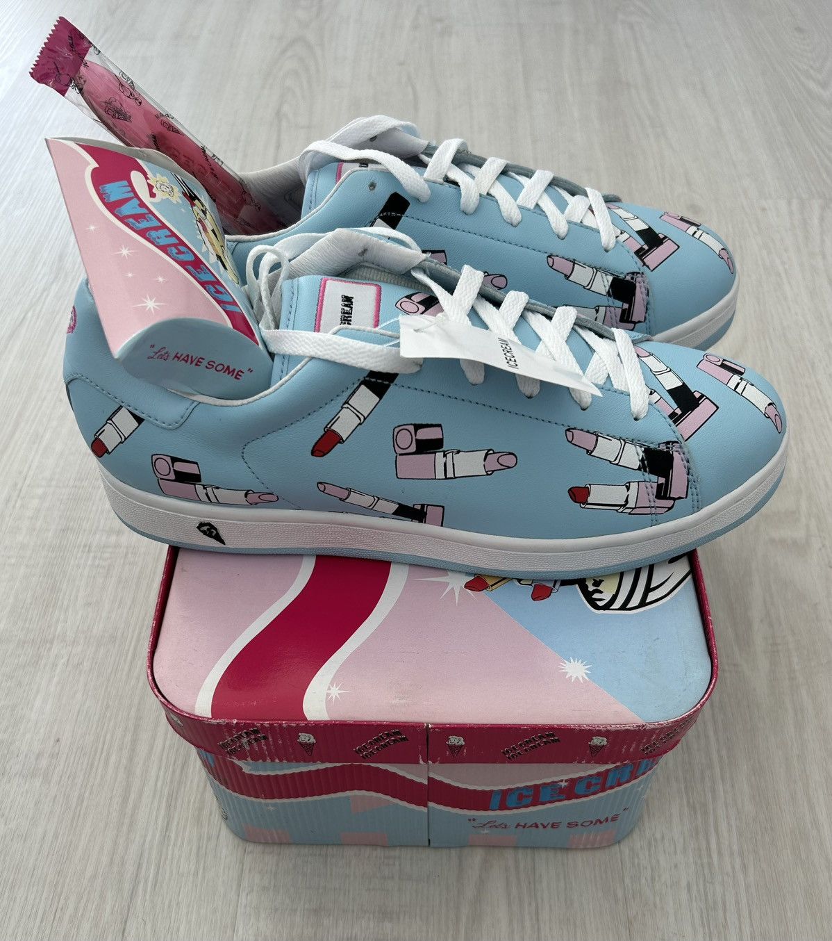 Icecream × Reebok RARE OG REEBOK X BBC/ICE CREAM BOUTIQUE SNEAKER Size US 9.5 / EU 42-43 - 2 Thumbnail