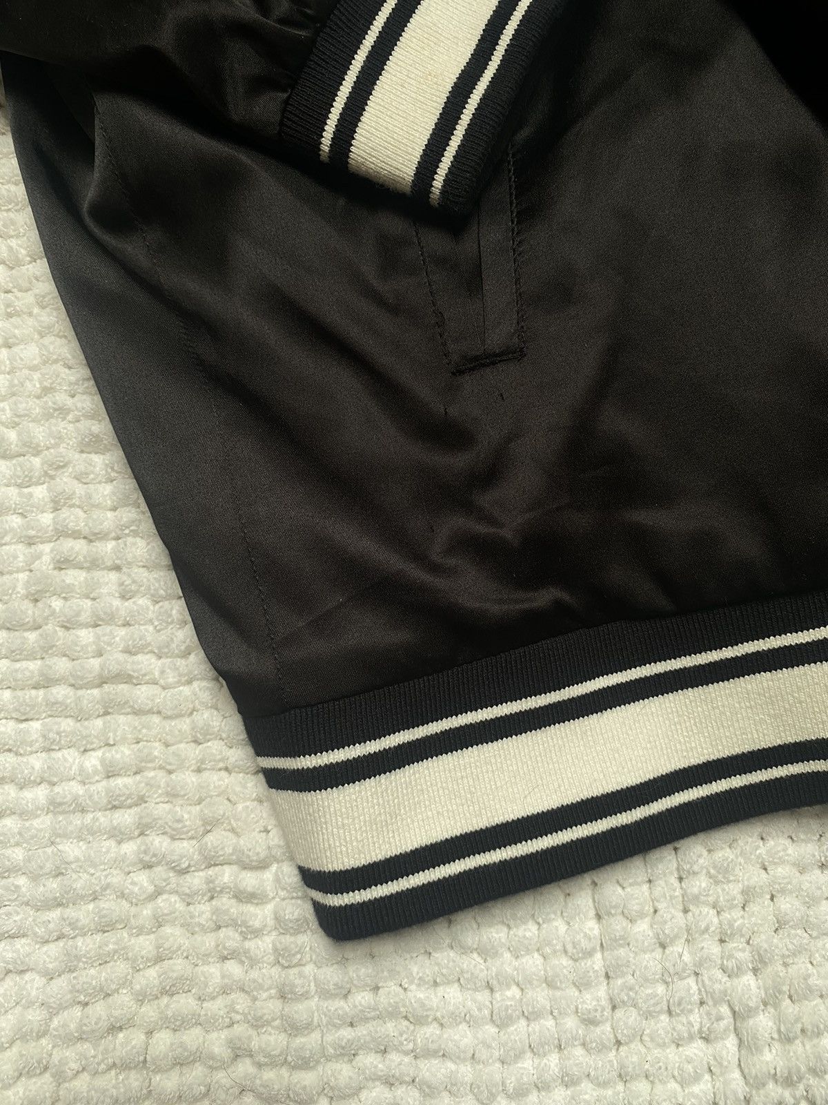 Huf Huf x Felix The Cat L Satin Jacket Bomber y2k Giacca Black Size US L / EU 52-54 / 3 - 8 Thumbnail