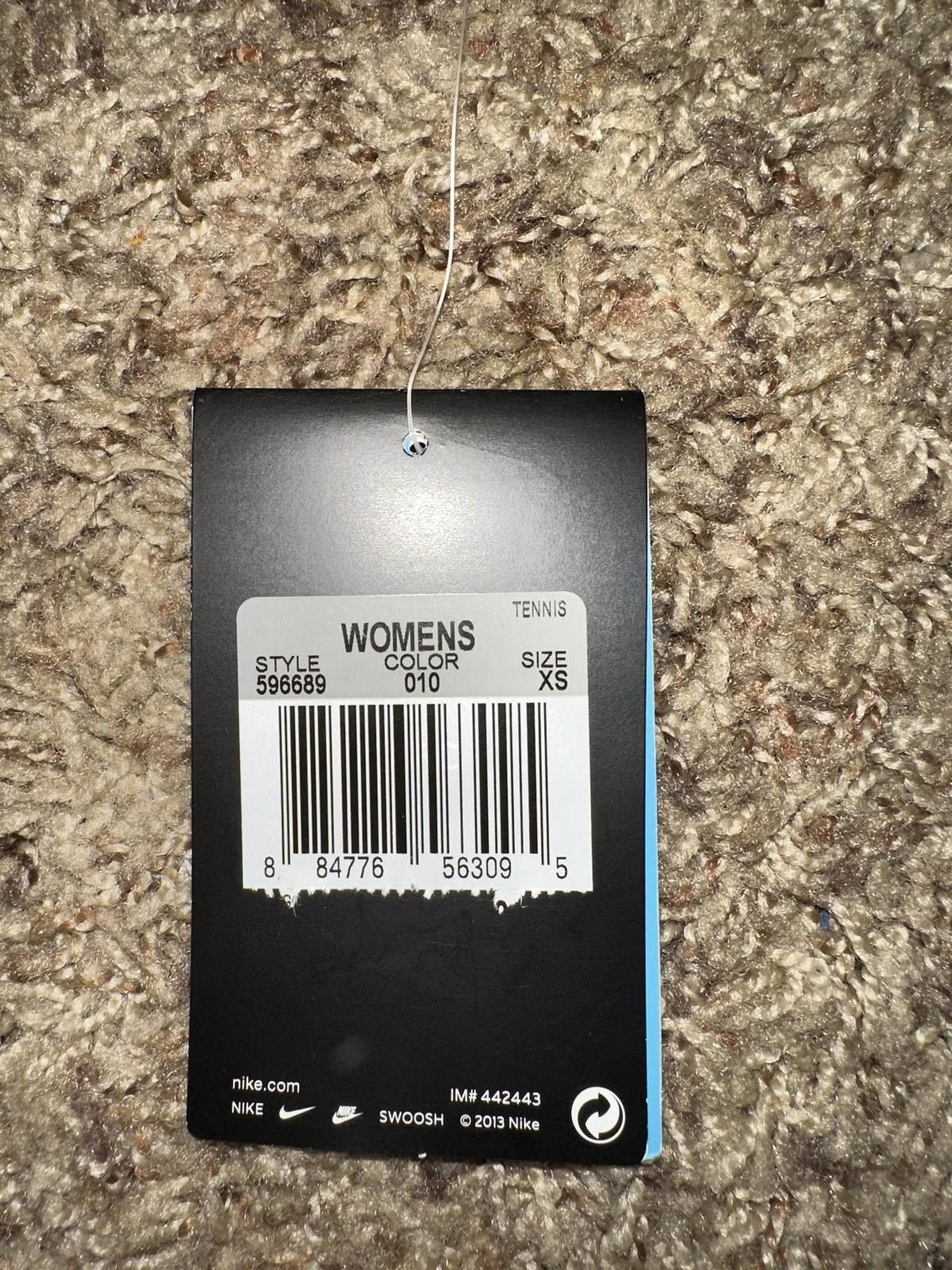 Designer Nike Women’s Flirty Knit Black/White Skirt Size 26" / US 2 / IT 38 - 8 Thumbnail