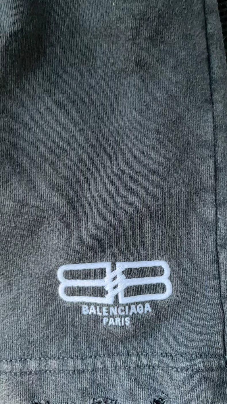 Balenciaga Balenciaga size L BB Paris Icon Solid Print Elastic Waist Size US 26 / EU 42 - 3 Thumbnail