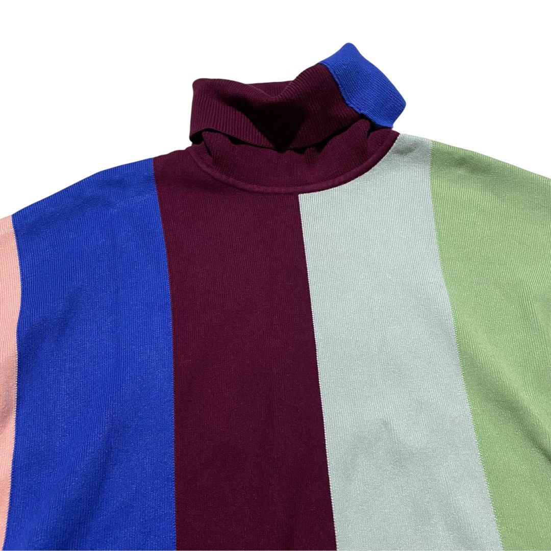 Victoria Beckham Victoria beckham wide stripe knitted turtleneck jumper Size M / US 6-8 / IT 42-44 - 3 Thumbnail