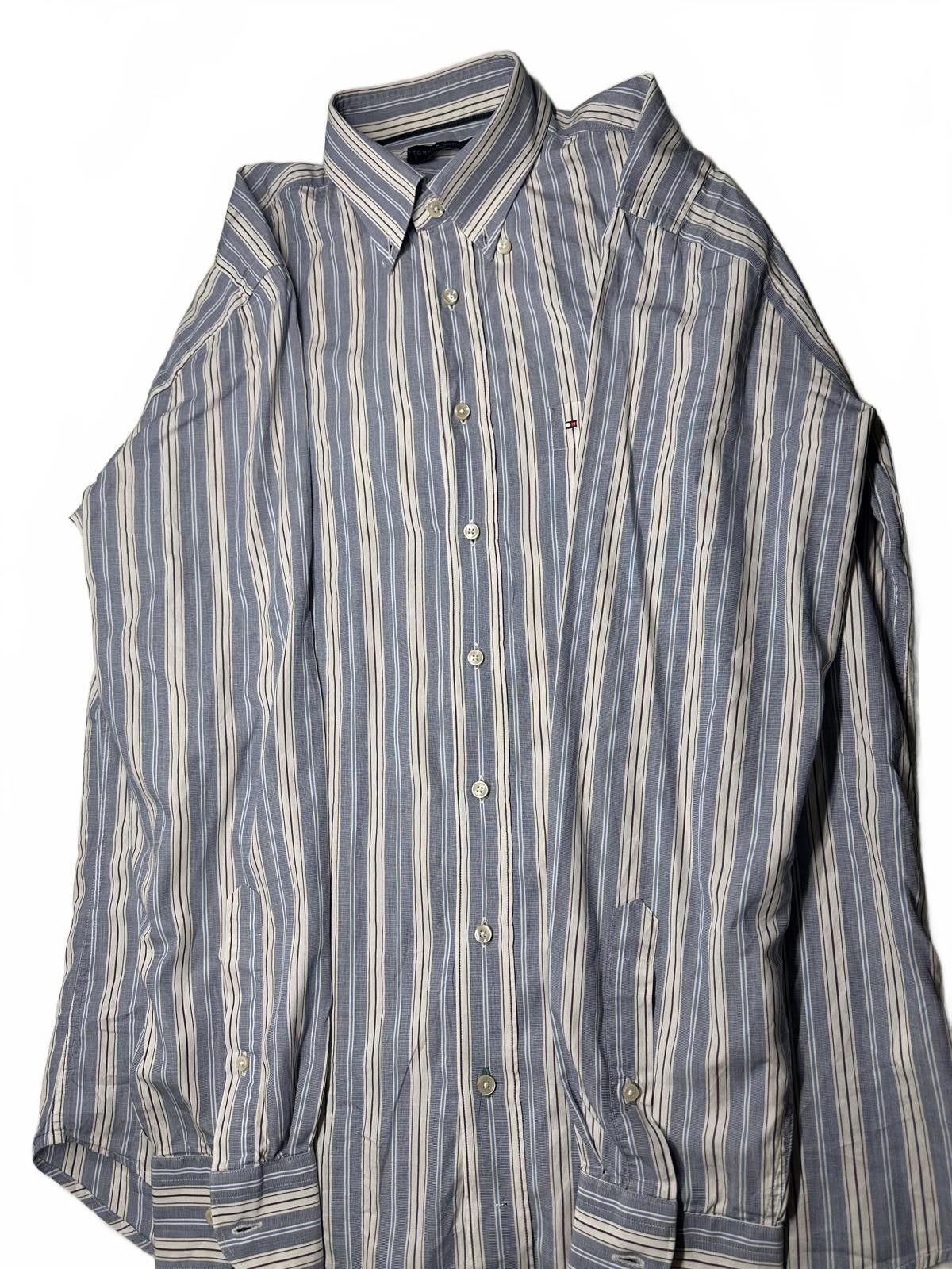 Tommy Hilfiger Tommy Hilfiger Striped Shirt Size US L / EU 52-54 / 3 - 4 Thumbnail