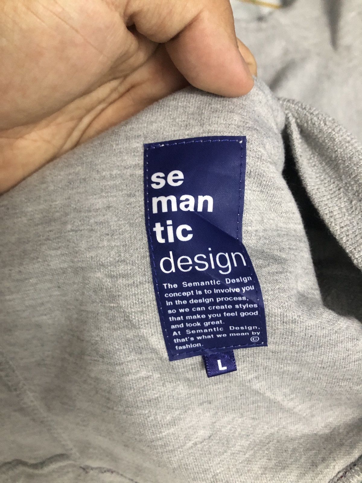 Japanese Brand × semanticdesign Semantic Design Cardigan Size US S / EU 44-46 / 1 - 10 Thumbnail