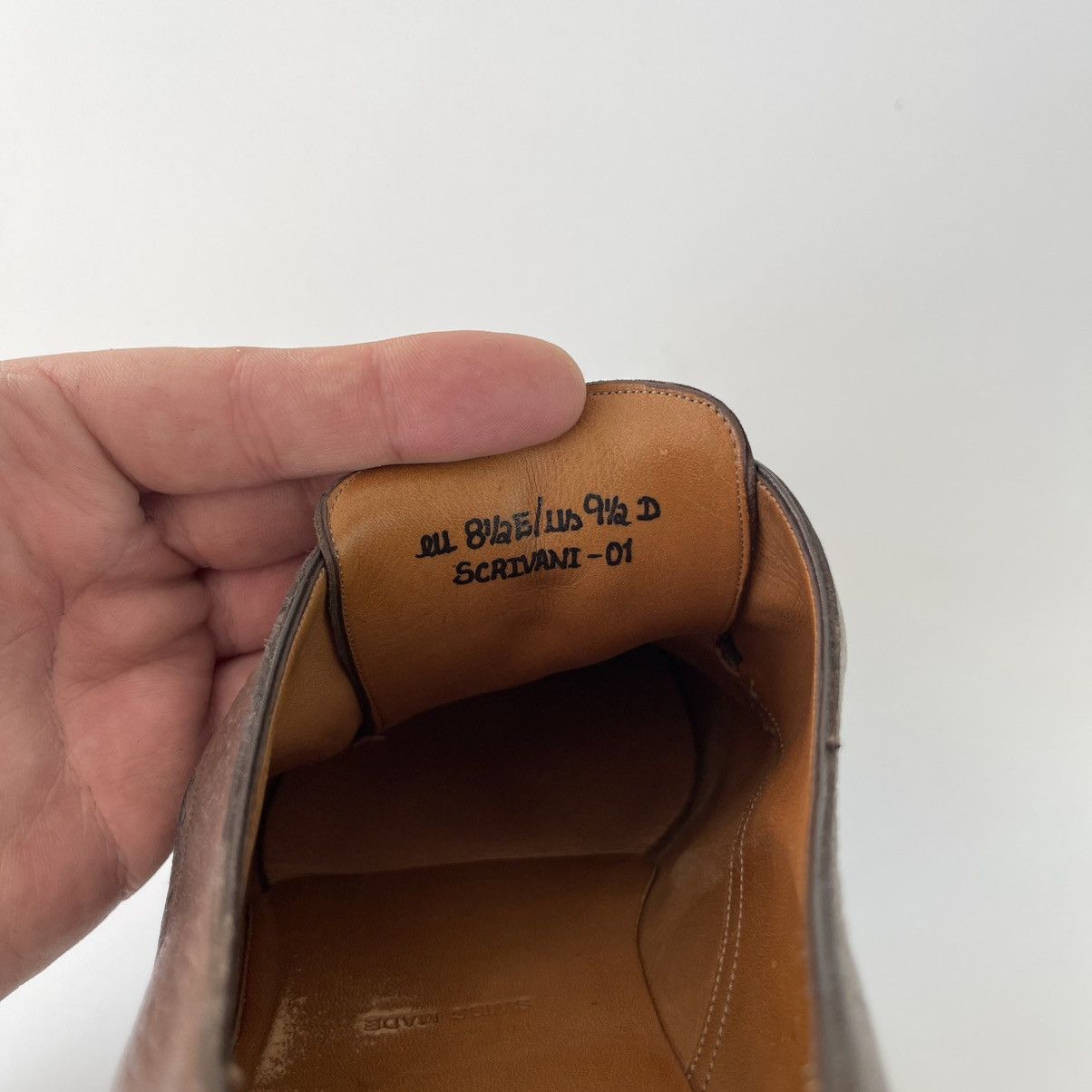 Bally Bally Derby Scribe Collection Scrivani-01 Leather Shoes Rare Size US 9.5 / EU 42-43 - 11 Thumbnail