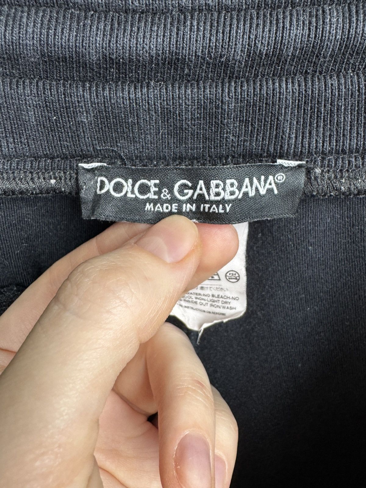 Dolce & Gabbana Dolce & Gabbana Italia Black White Stripes Sweat Track pants Size US 32 / EU 48 - 10 Thumbnail