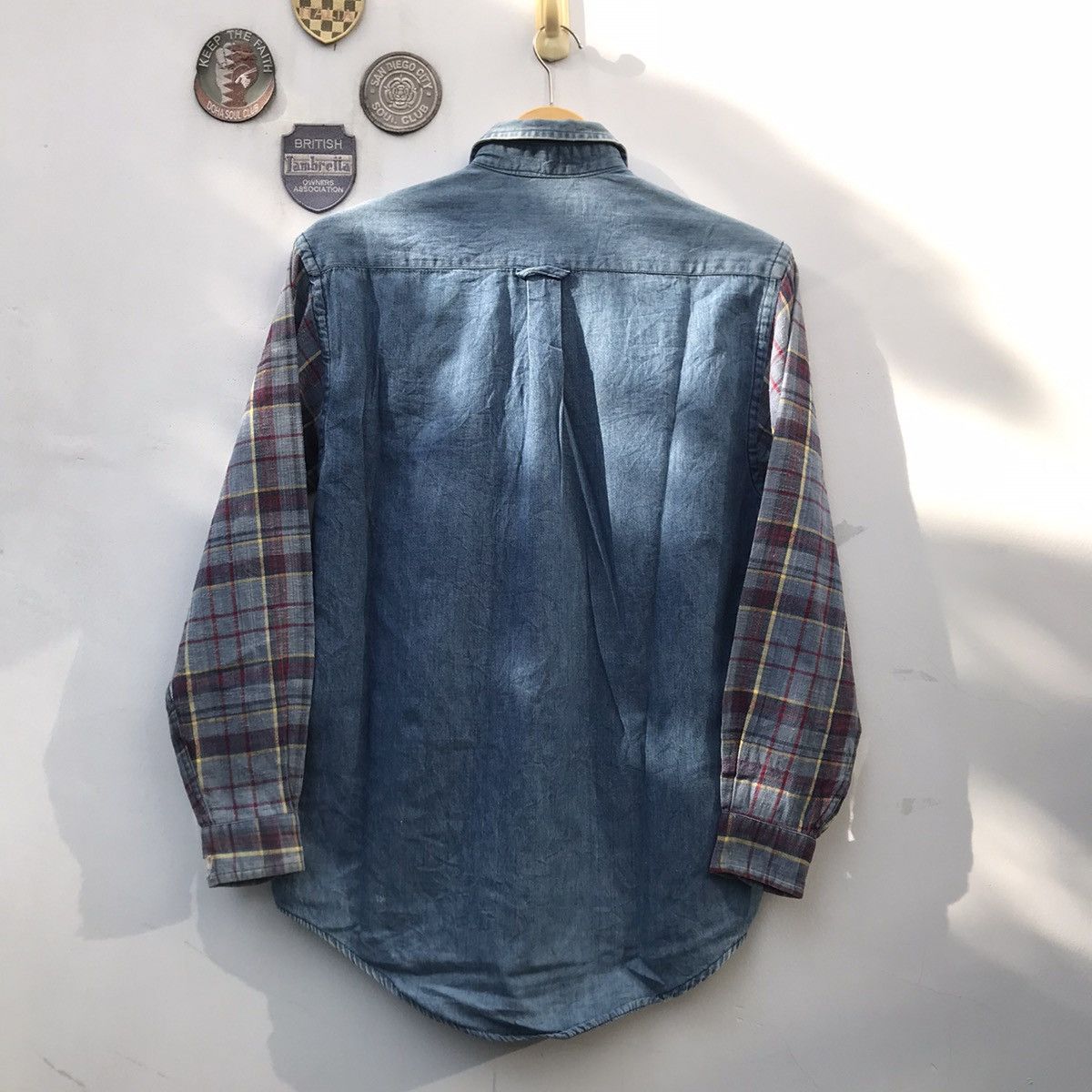 Nautica × Vintage Vintage Nautica 90’s Colourful Striped Long Sleeve Dress shi Size US M / EU 48-50 / 2 - 7 Thumbnail
