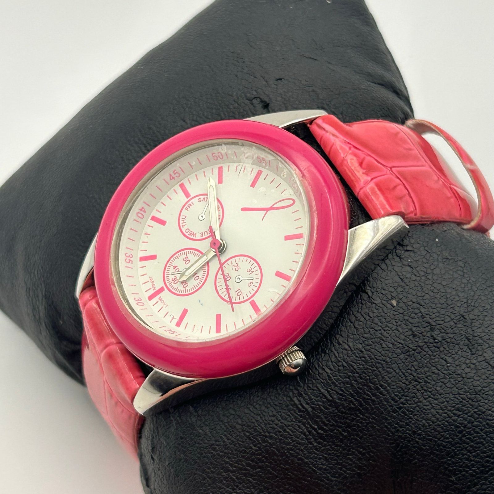 Other Avon Breast Cancer Awareness Pink Watch Working New Battery Size ONE SIZE - 2 Thumbnail