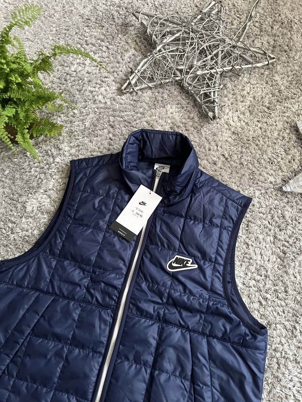 Nike × Vintage Nike Vest Streetwear Vintage Logo Swoosh Y2k Size US M / EU 48-50 / 2 - 3 Thumbnail