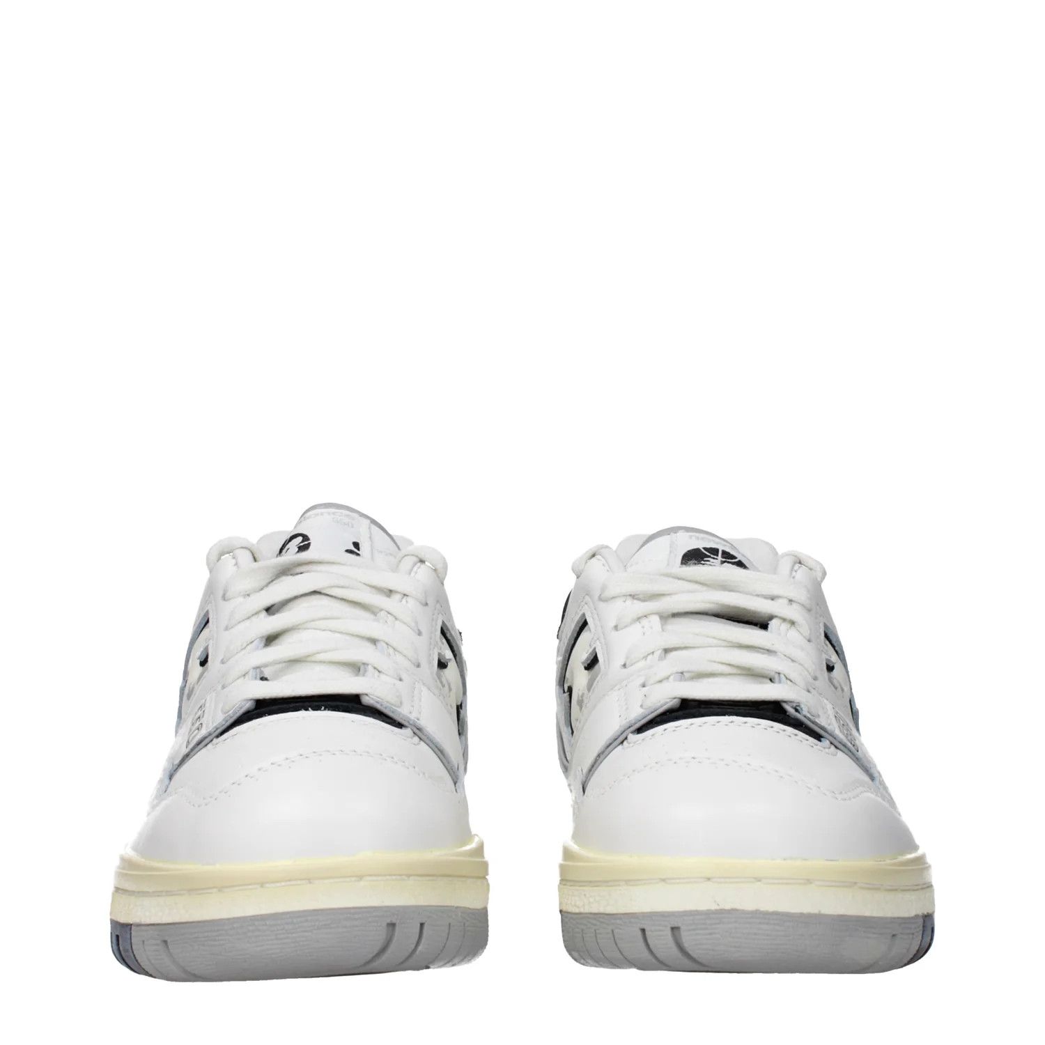 New Balance ob1o1e0925 Leather Low-Top Sneakers in White/Light Grey Size US 7 / EU 40 - 3 Thumbnail