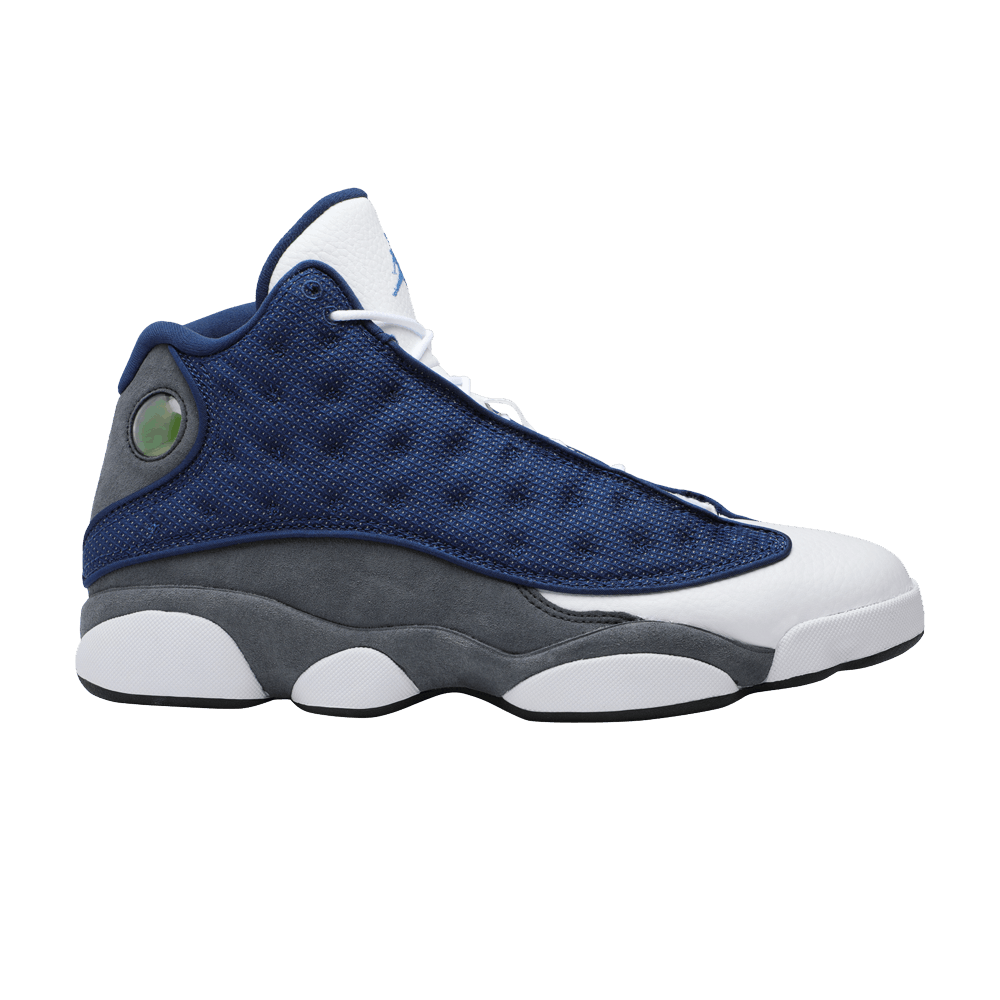 image of Air Jordan 13 Retro Flint 2020 Shoes in Blue, Men's