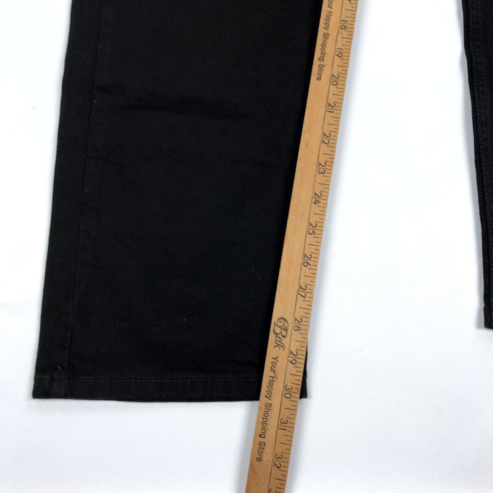 Levi's Levi's 505 Regular Fit Jeans 36x30 Black Denim Straight Leg Men NWT Size US 36 / EU 52 - 3 Thumbnail