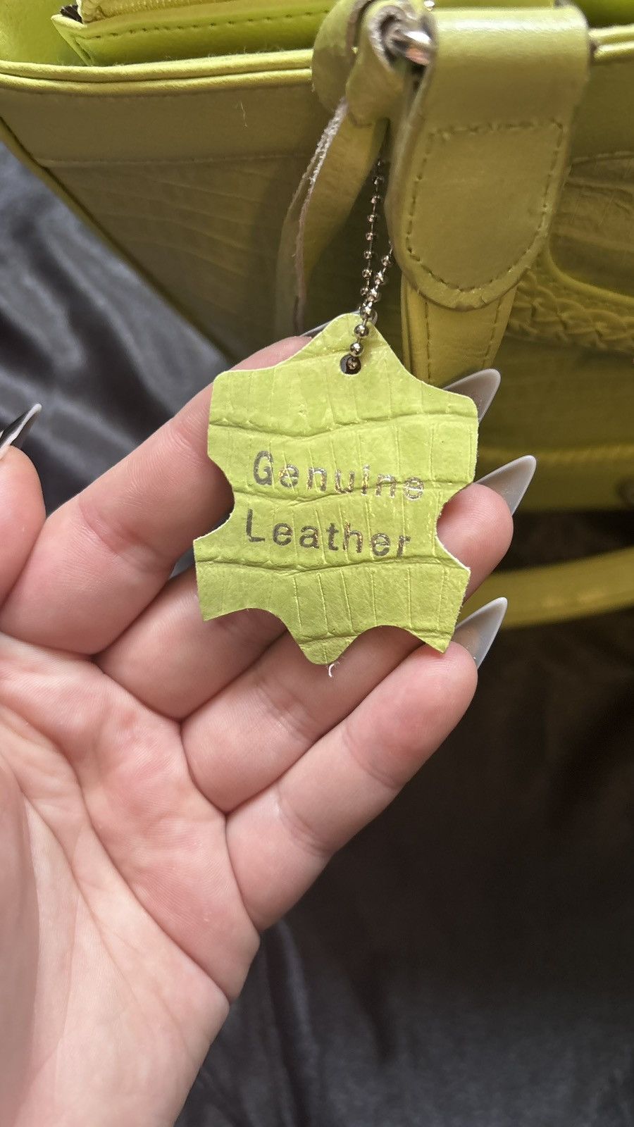 Other Chartreuse bag with heart charms Size ONE SIZE - 5 Thumbnail