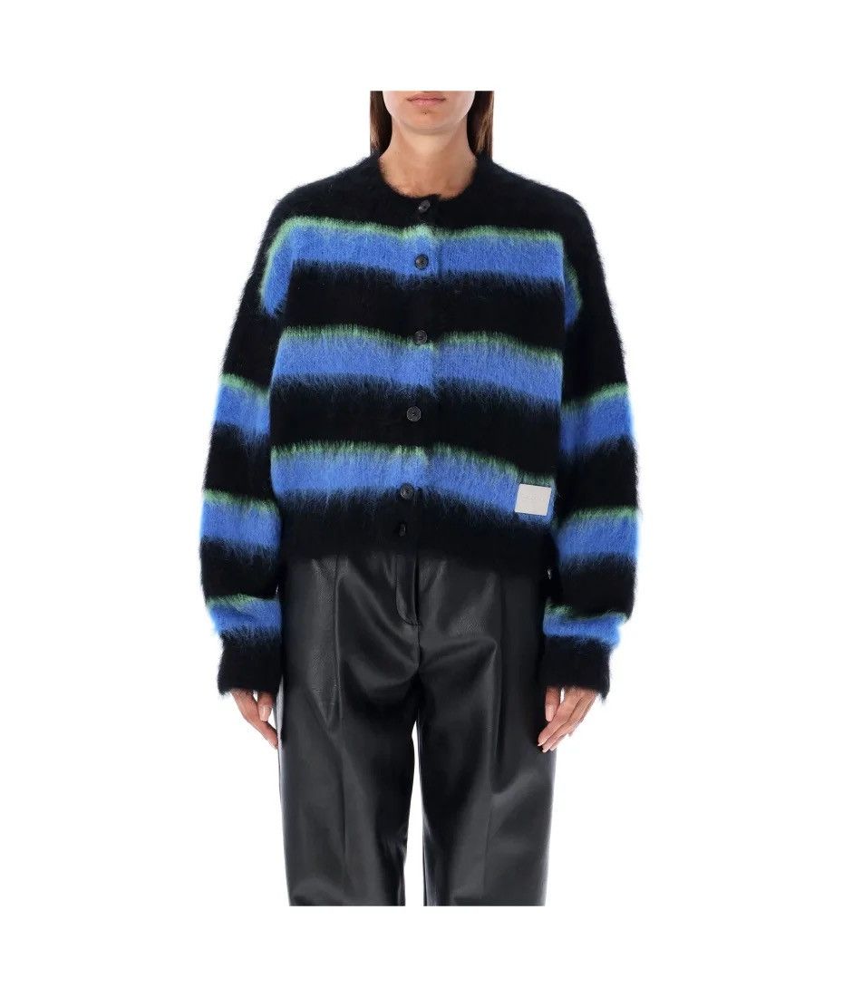 Alexander Wang Alexander Wang Brushed Mohair knit sweater Size L / US 10 / IT 46 - 1 Thumbnail