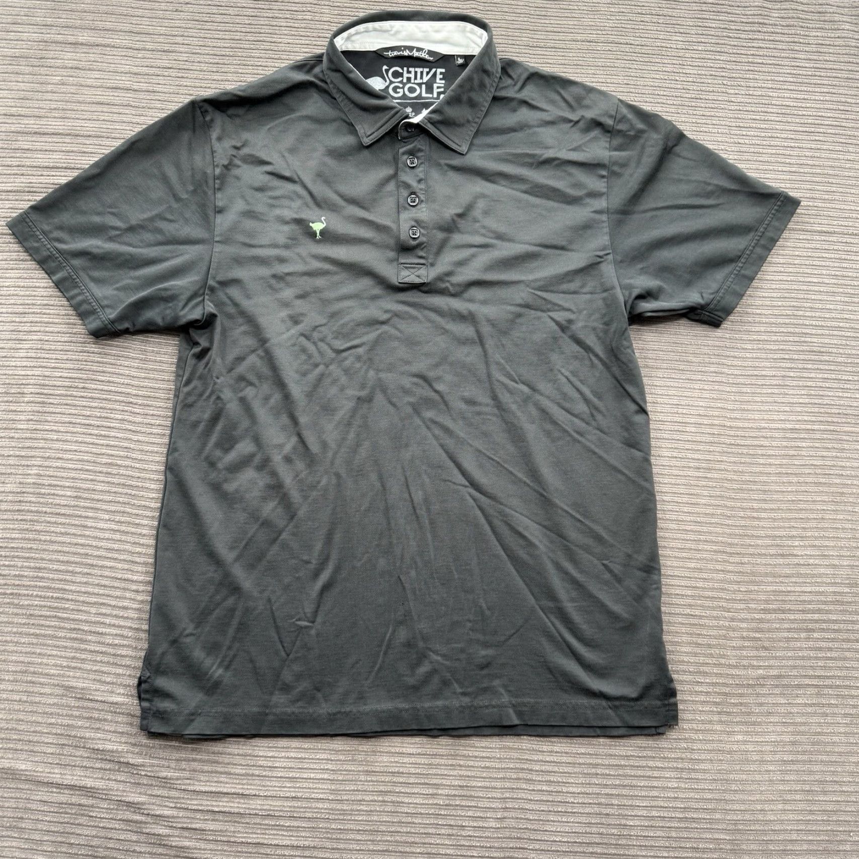 TravisMathew Travis Mathew Polo Shirt Men L Black Polyester Golf Polo Shirt Men Large Black Polo Shirt Size US L / EU 52-54 / 3 - 2 Thumbnail