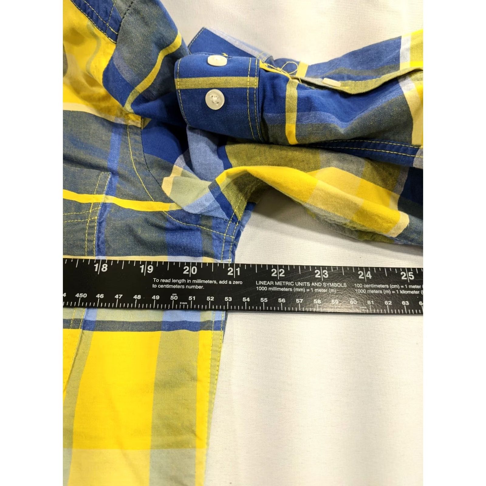 Vintage Panhandle Slim Rough Stock Shirt Mens M Button Up Long Sleeve Blue a d Gold EUC Size US M / EU 48-50 / 2 - 6 Thumbnail