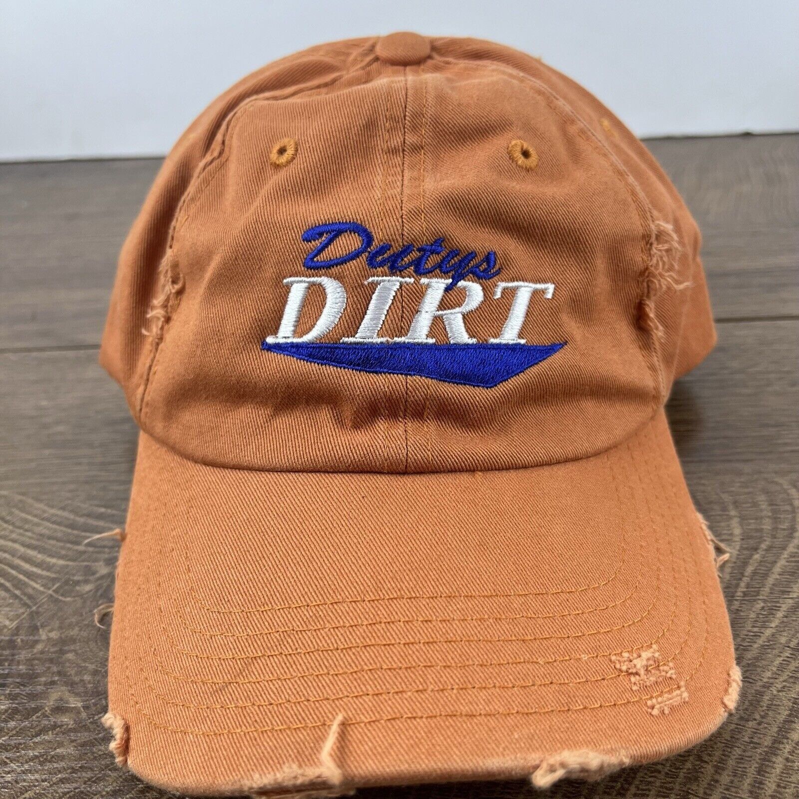 Other Dustys Dirt Hat Dusty Adjustable Hat Orange Adjustable Hat A Size ONE SIZE - 4 Thumbnail