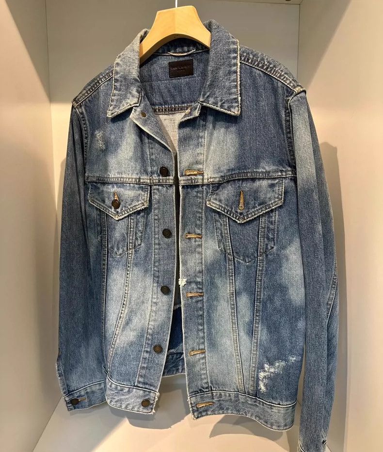 Saint laurent paris denim jacket 2506-Nextarrow